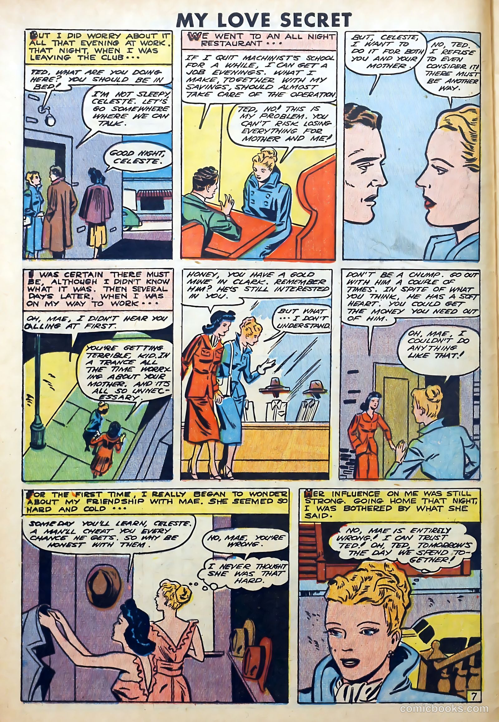My Love Secret #29 (1950) — page 8 of 36