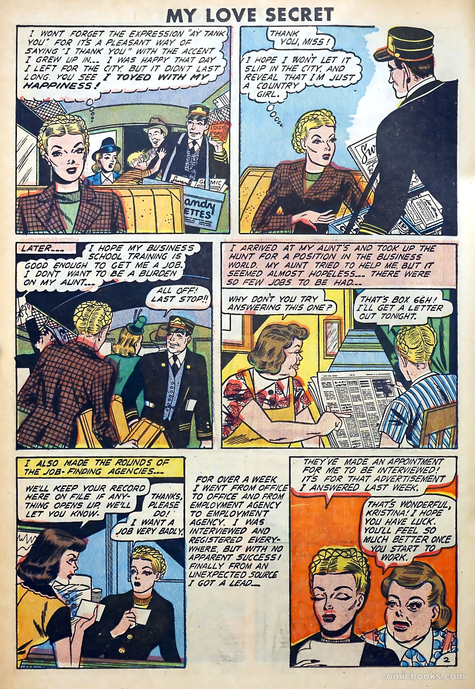 My Love Secret #29 (1950) — page 24 of 36