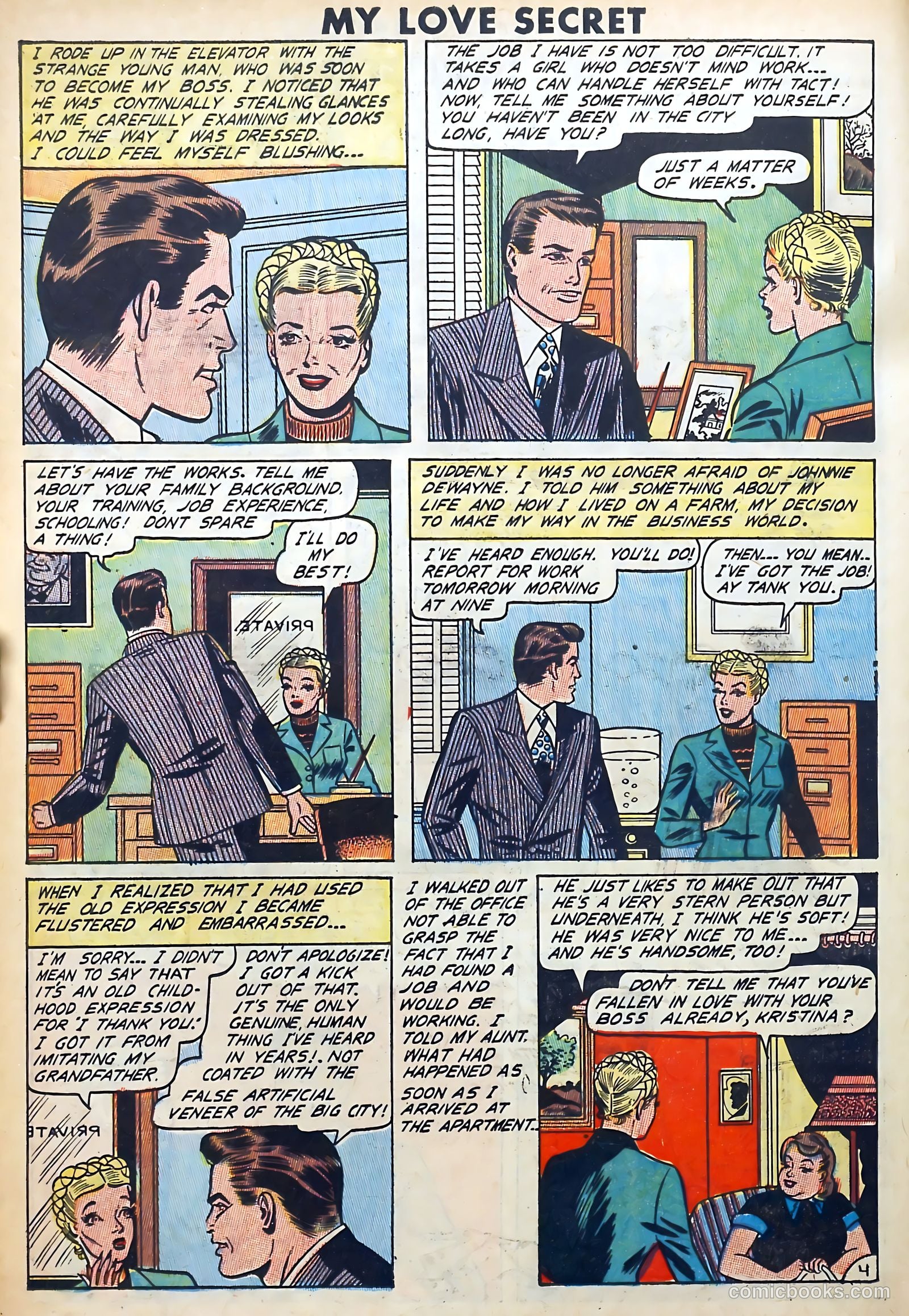 My Love Secret #29 (1950) — page 26 of 36
