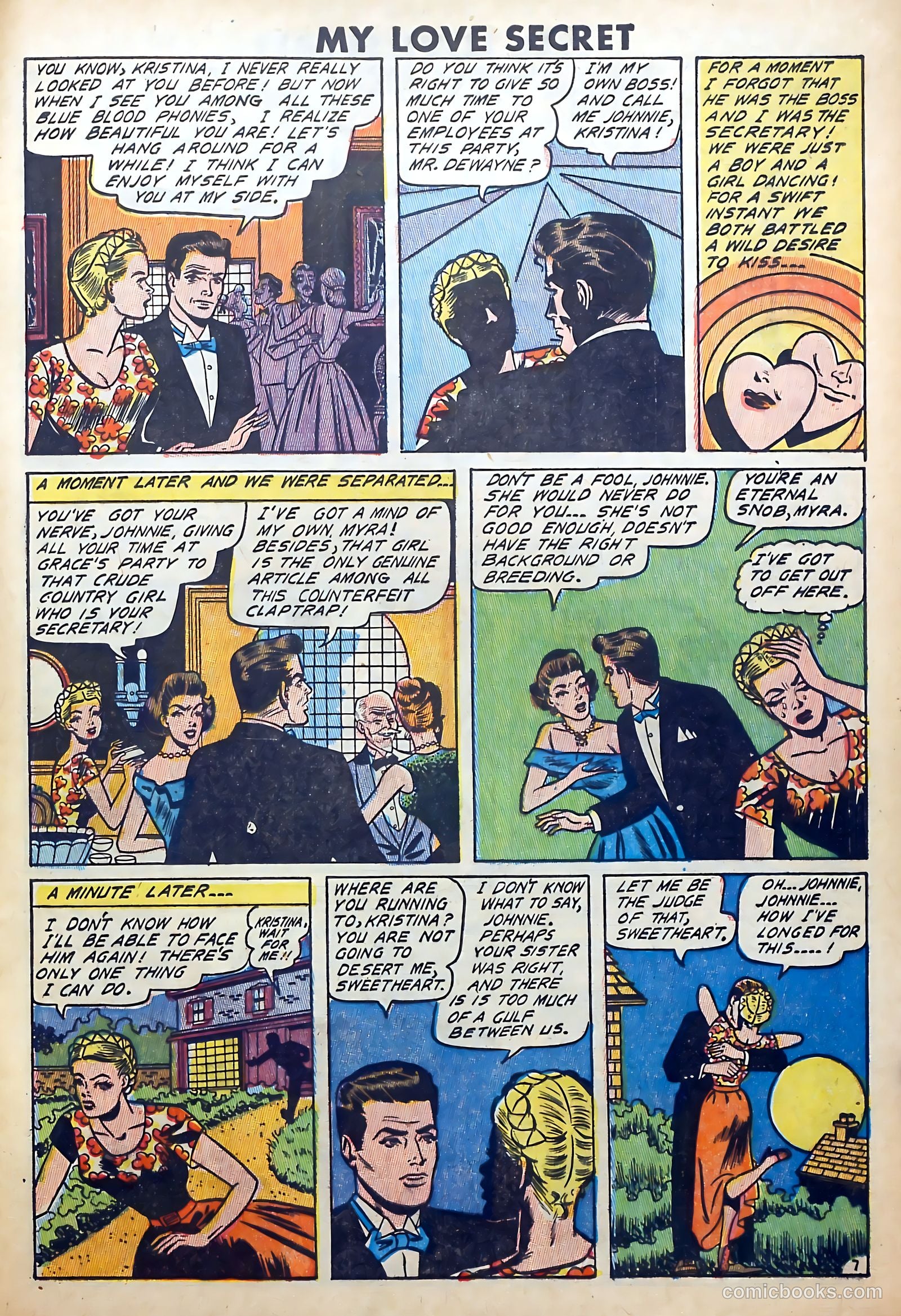 My Love Secret #29 (1950) — page 29 of 36