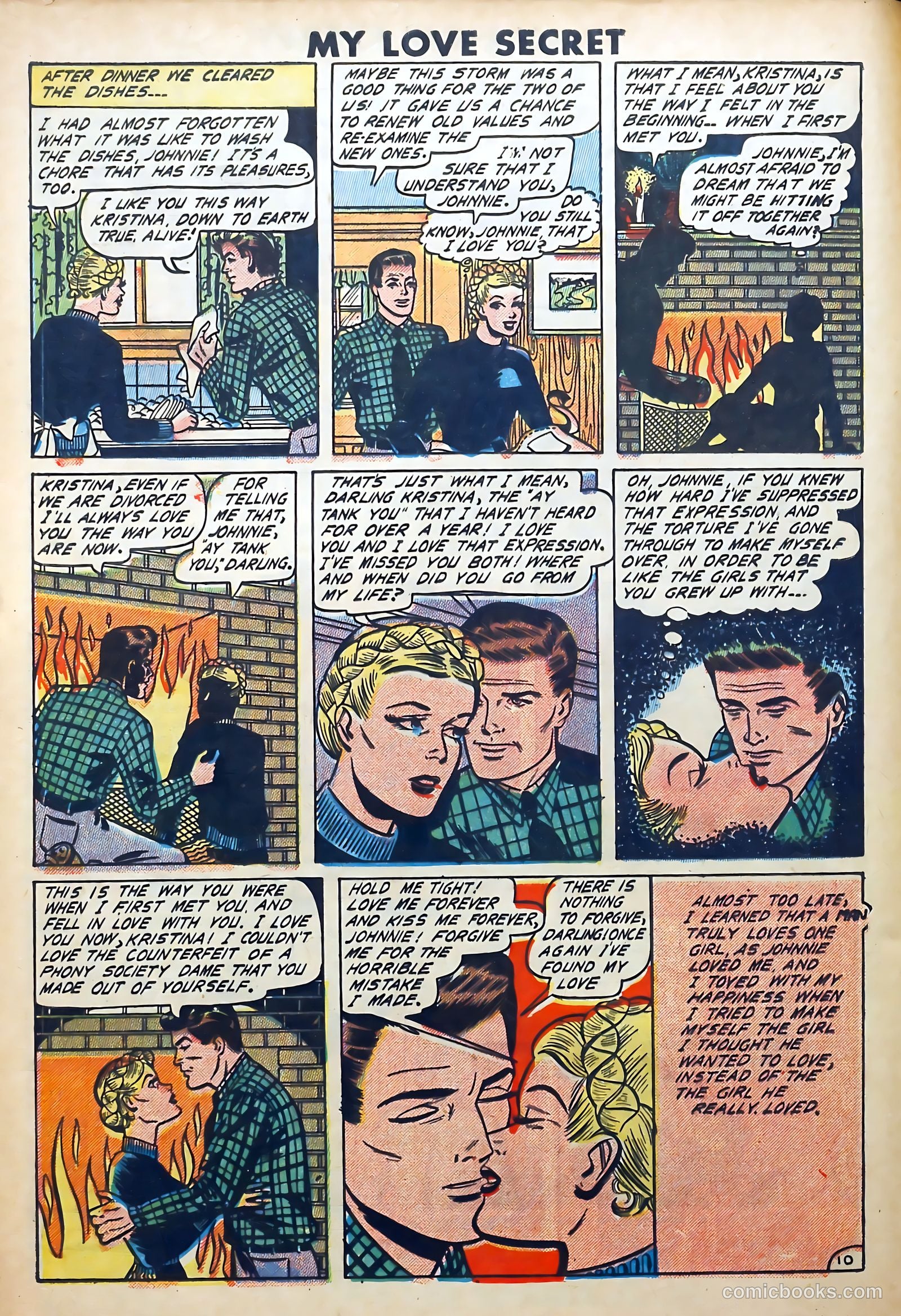 My Love Secret #29 (1950) — page 32 of 36