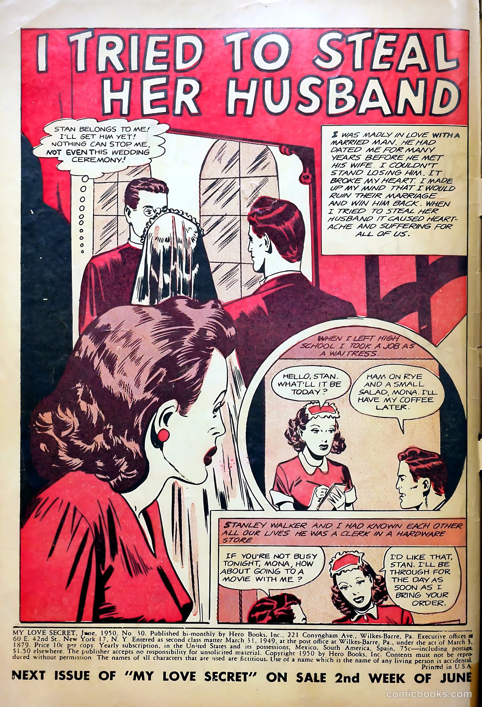 My Love Secret #30 (1950) — page 2 of 36