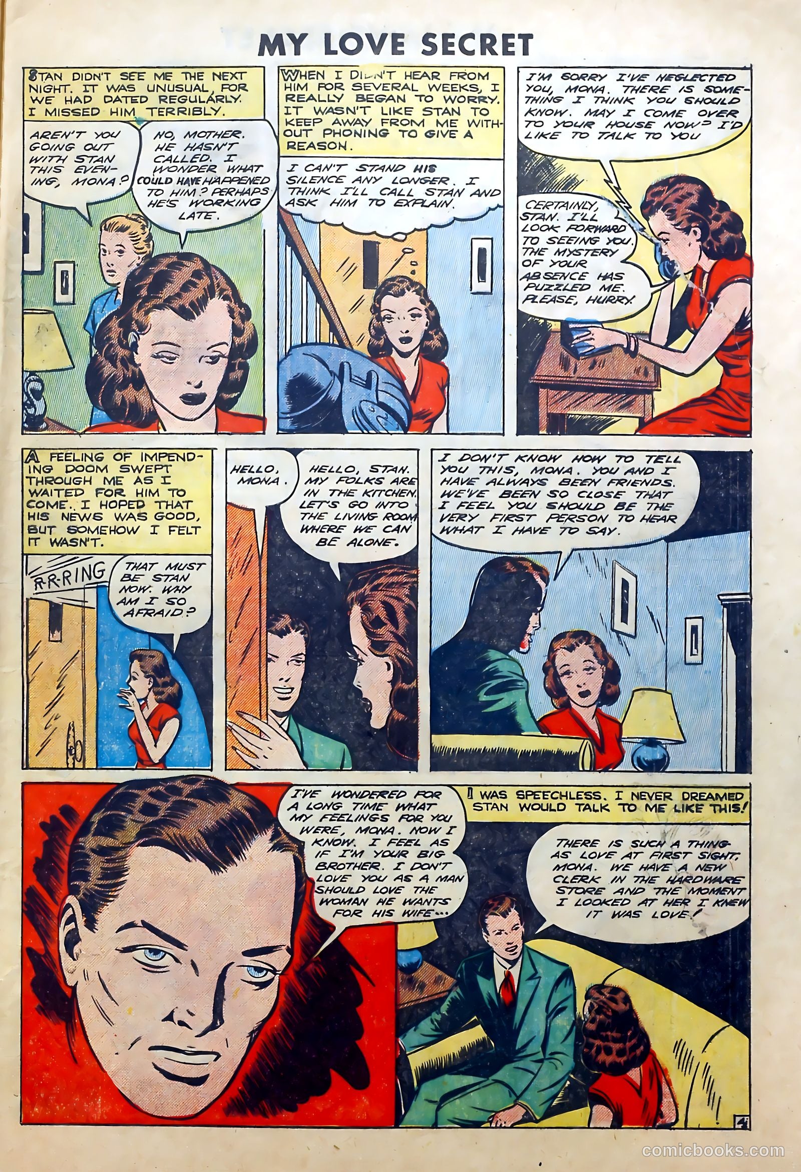 My Love Secret #30 (1950) — page 5 of 36