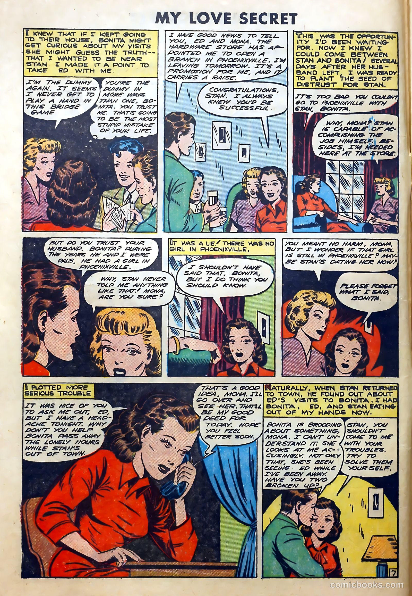 My Love Secret #30 (1950) — page 8 of 36