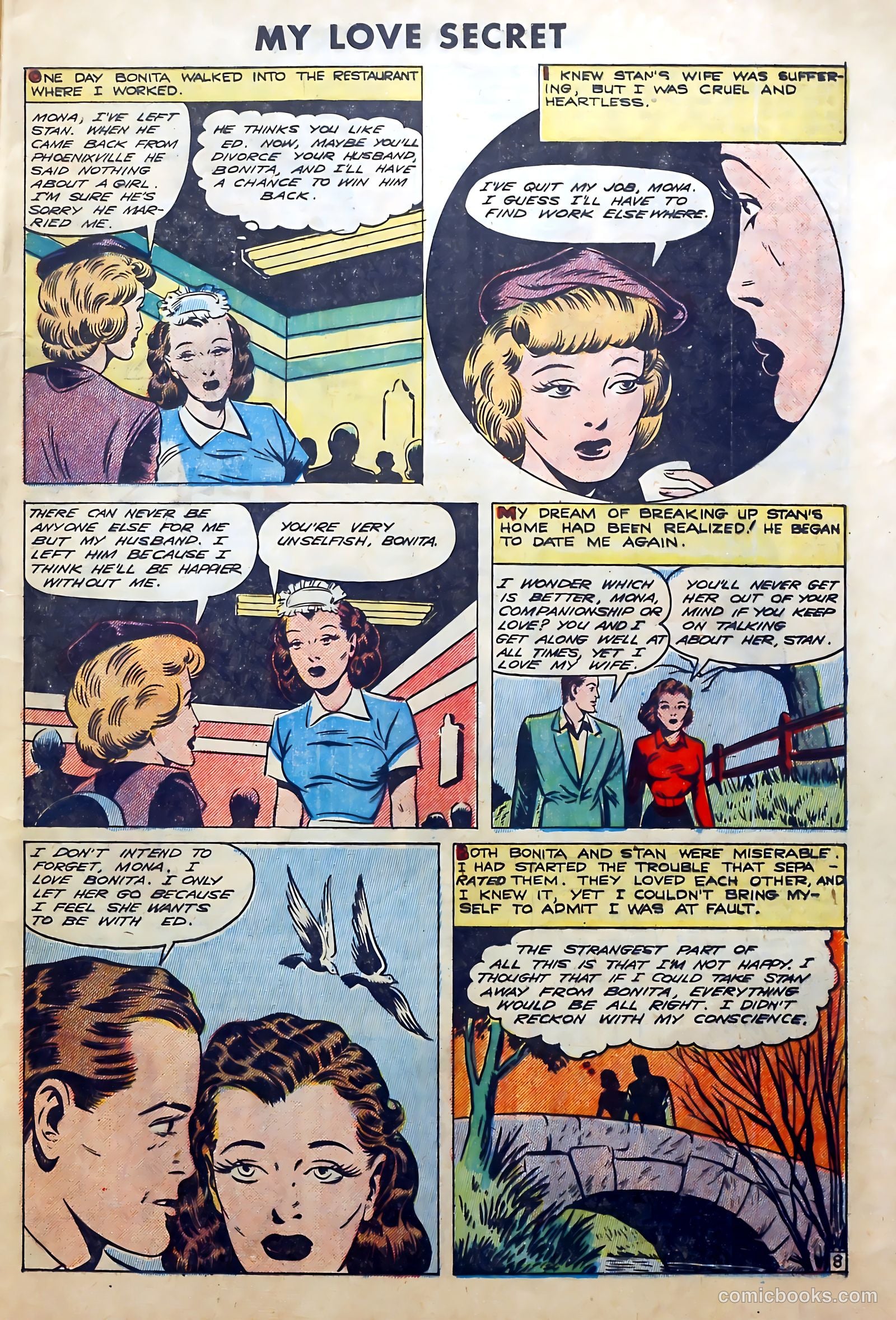 My Love Secret #30 (1950) — page 9 of 36