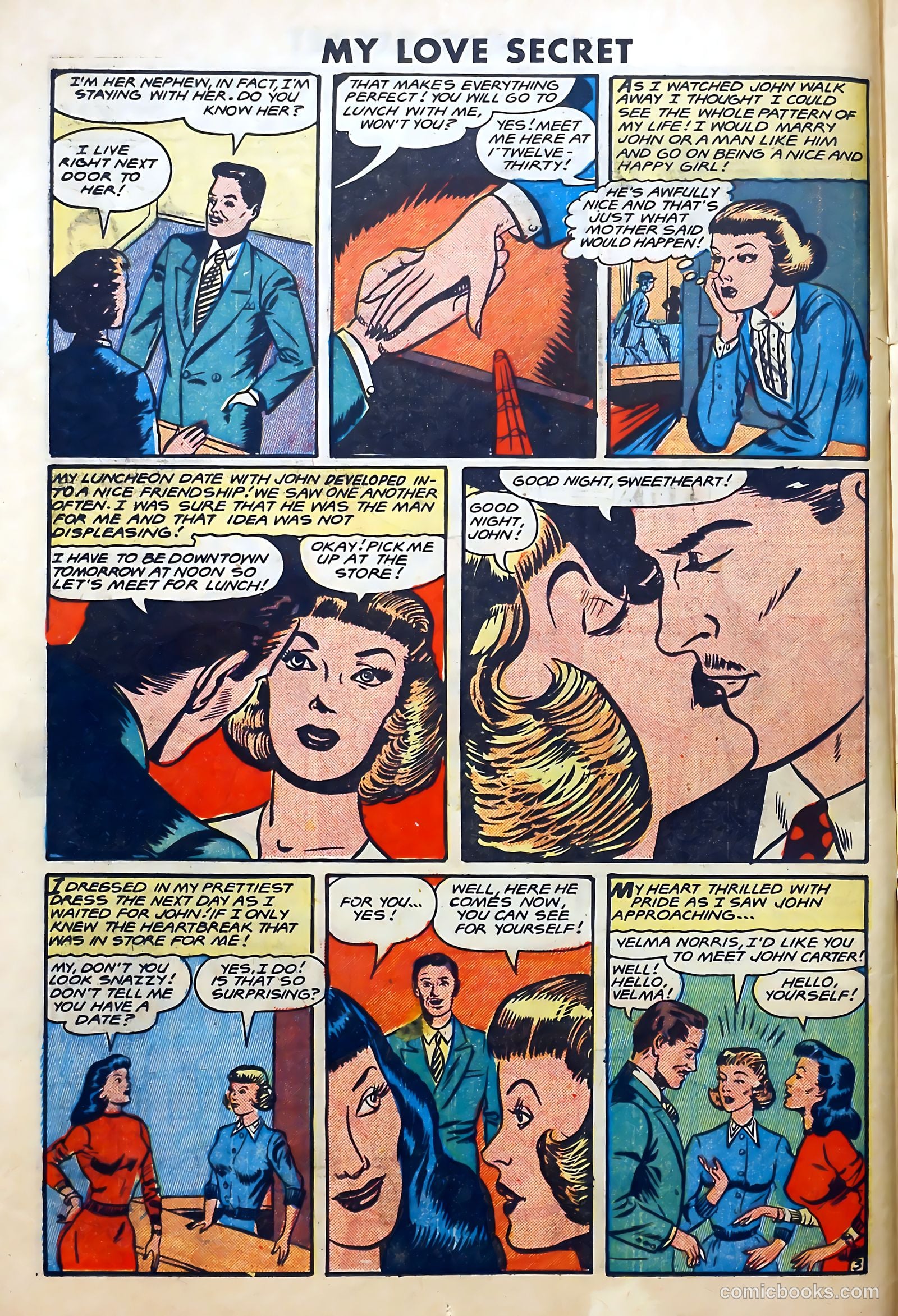 My Love Secret #30 (1950) — page 14 of 36