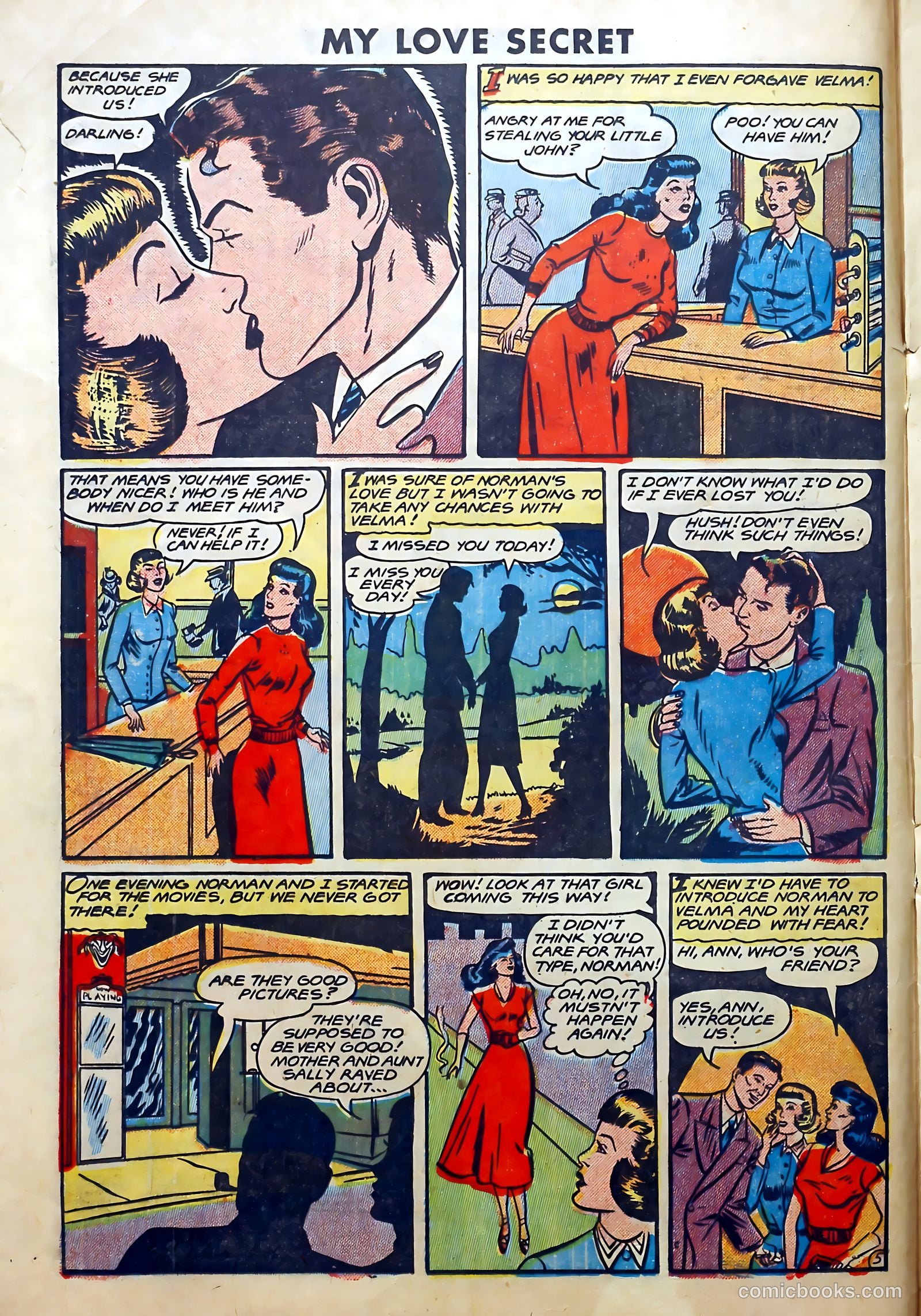 My Love Secret #30 (1950) — page 16 of 36