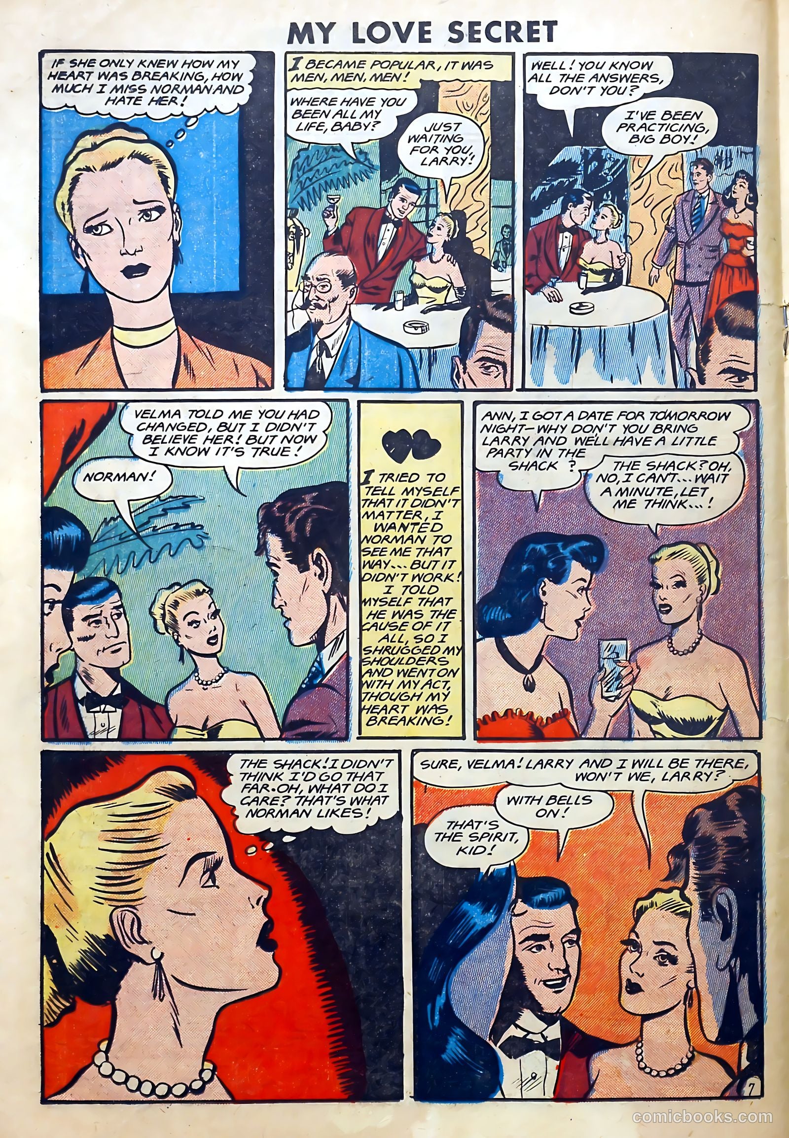 My Love Secret #30 (1950) — page 18 of 36
