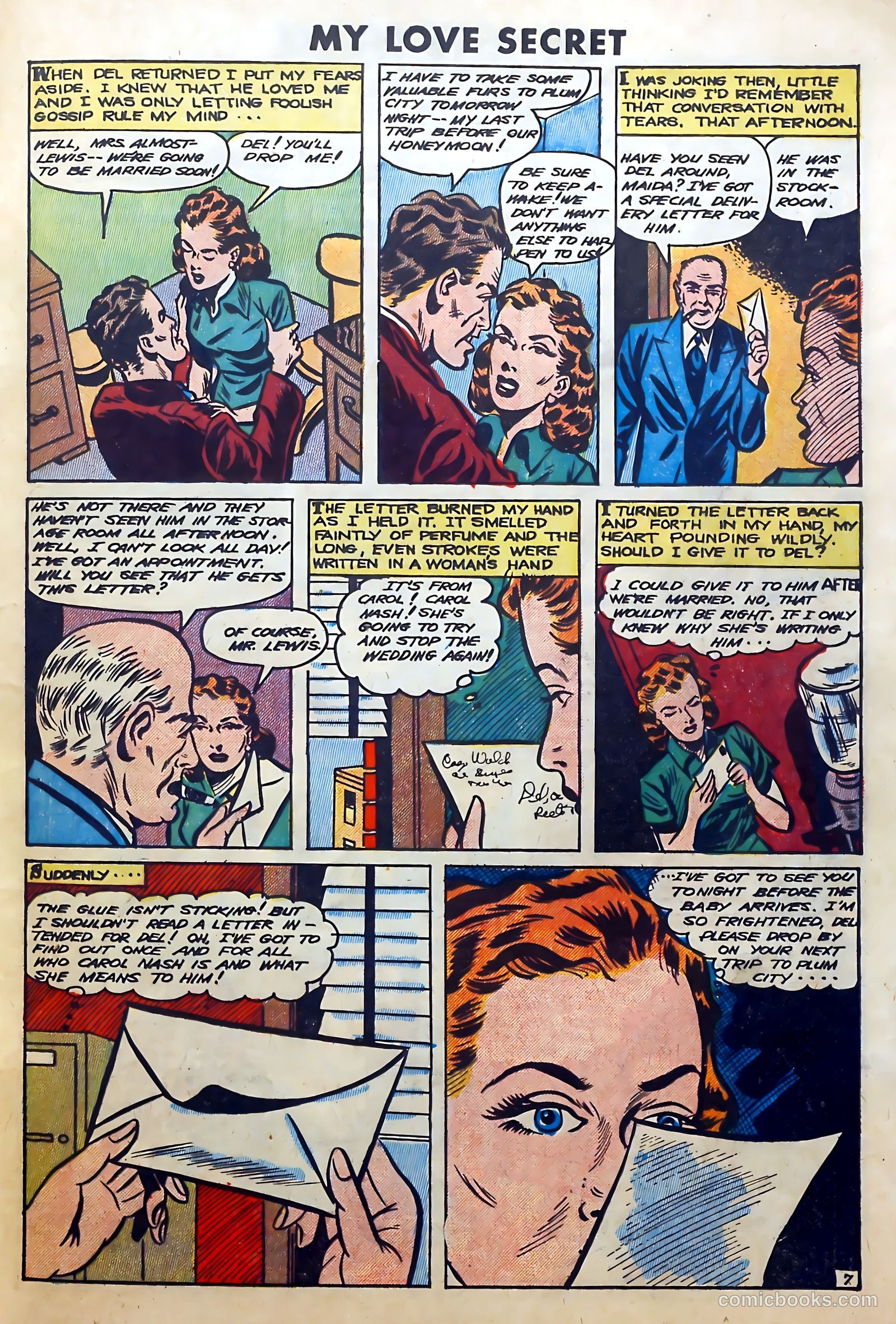 My Love Secret #30 (1950) — page 29 of 36