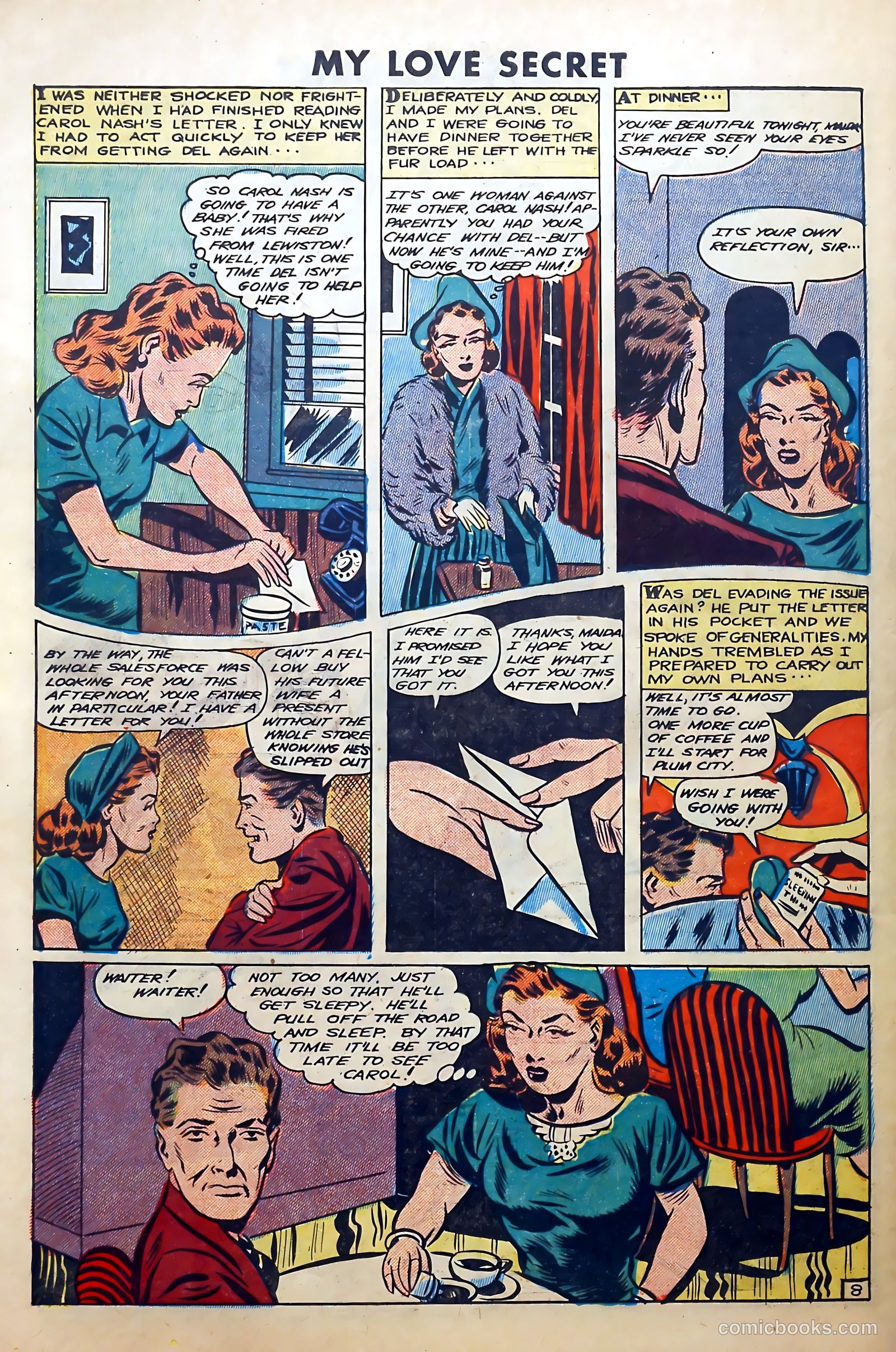 My Love Secret #30 (1950) — page 30 of 36