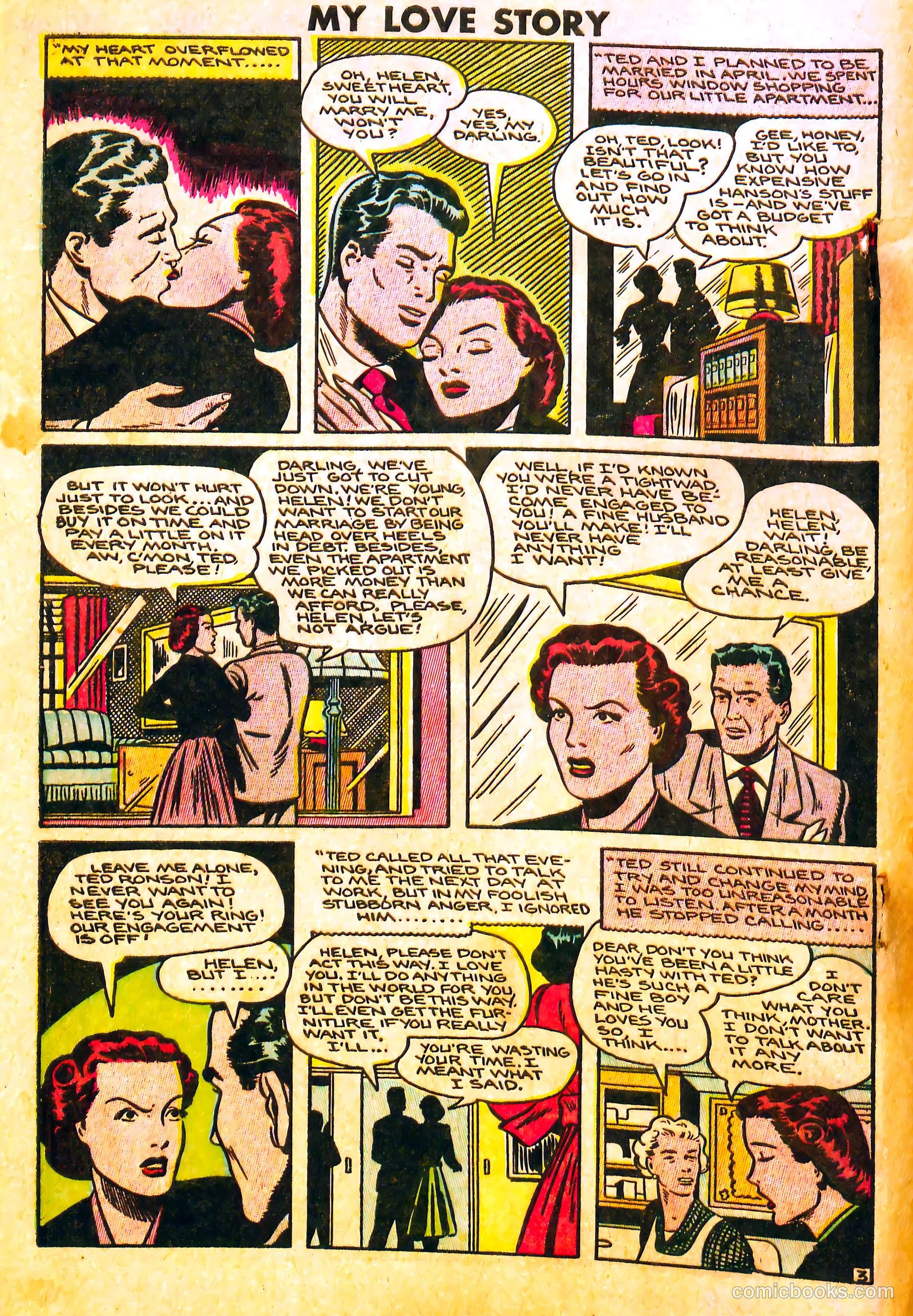 My Love Story #1 (1949) — page 4 of 36