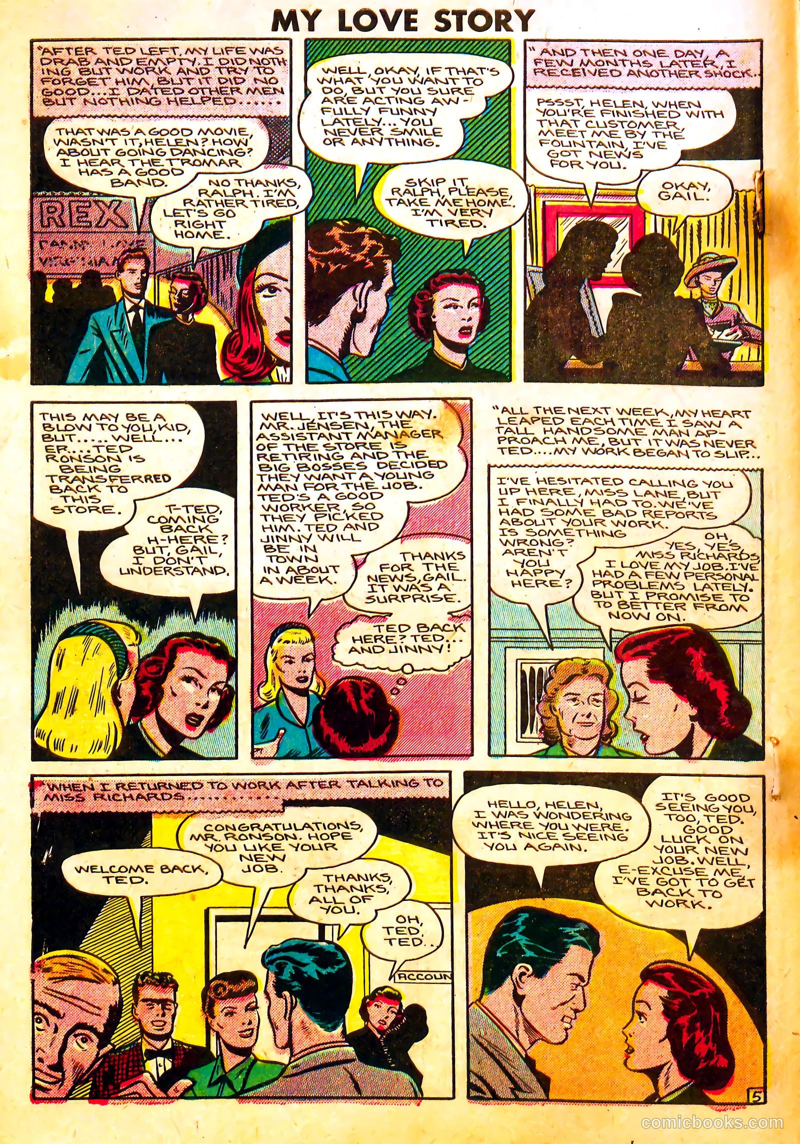 My Love Story #1 (1949) — page 6 of 36