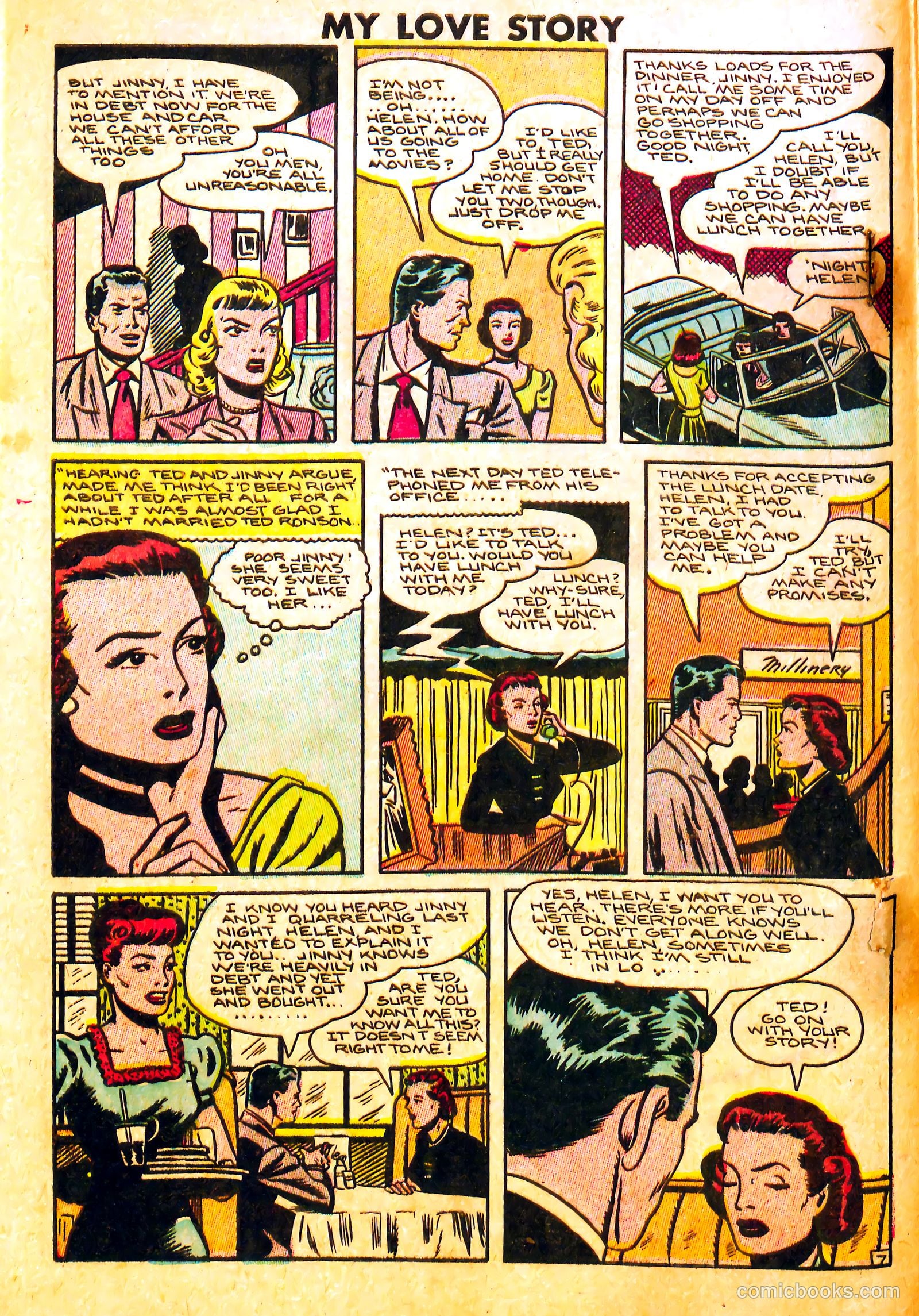 My Love Story #1 (1949) — page 8 of 36