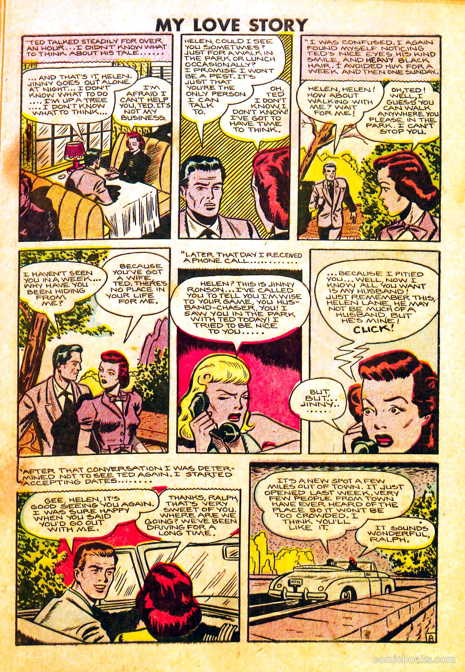 My Love Story #1 (1949) — page 9 of 36