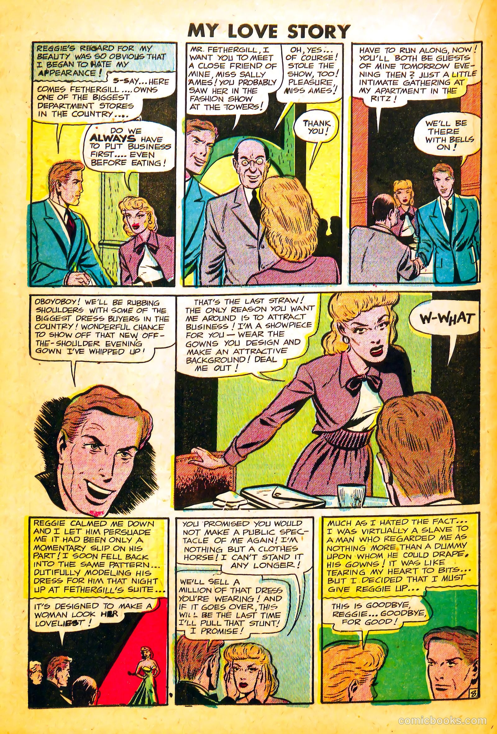 My Love Story #1 (1949) — page 18 of 36