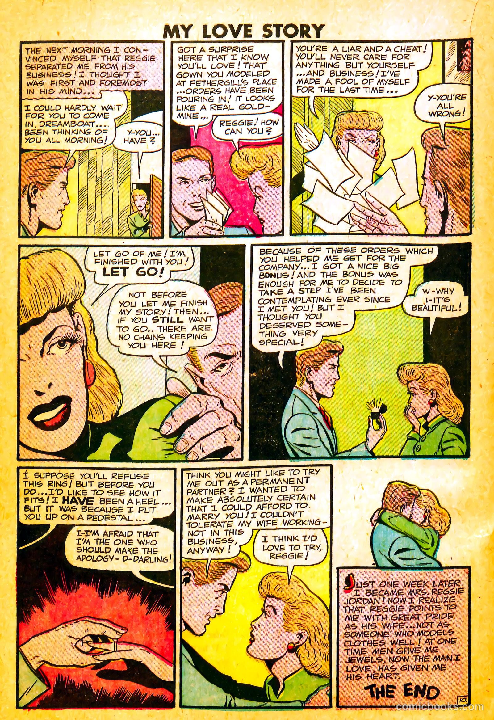 My Love Story #1 (1949) — page 20 of 36