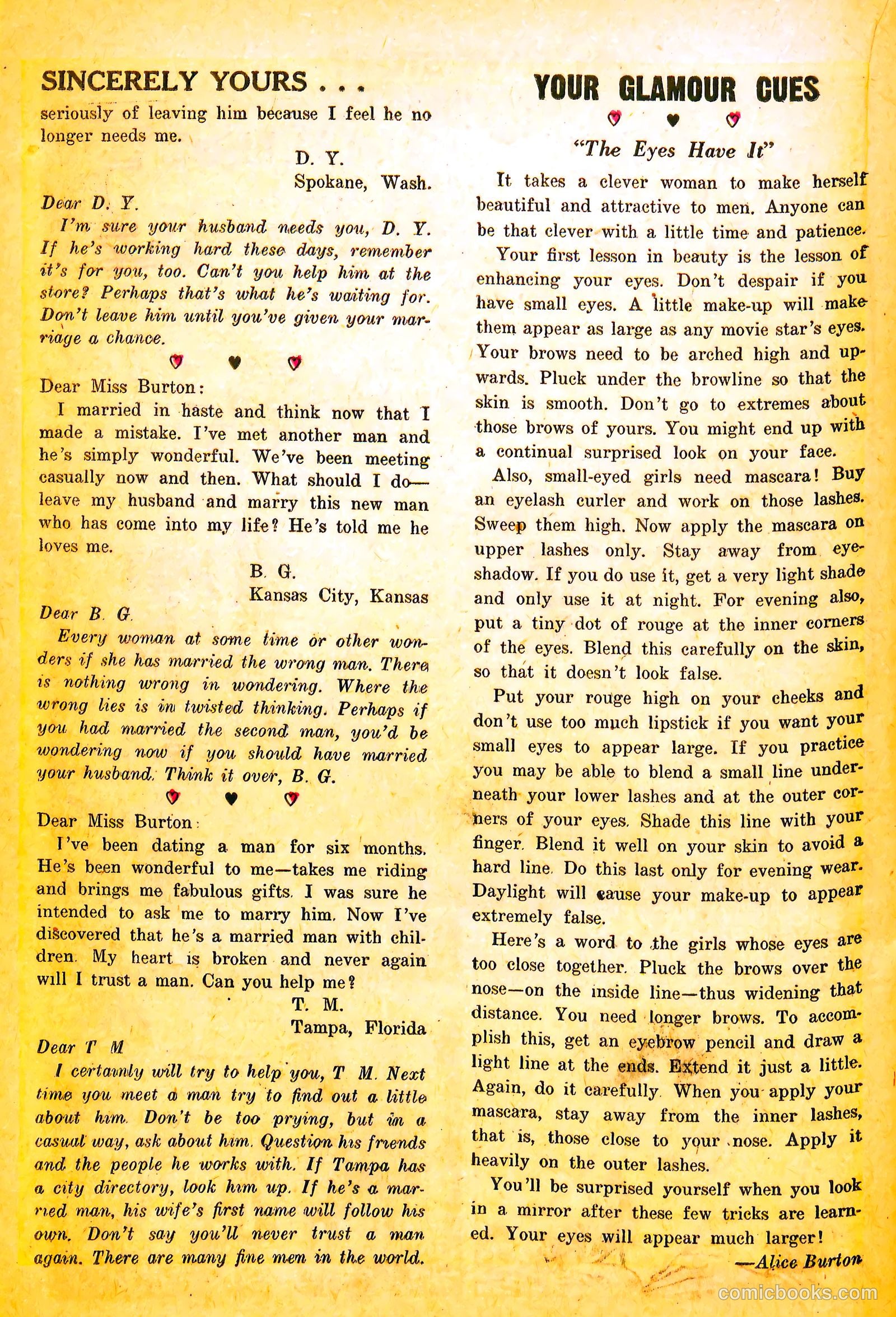 My Love Story #1 (1949) — page 22 of 36