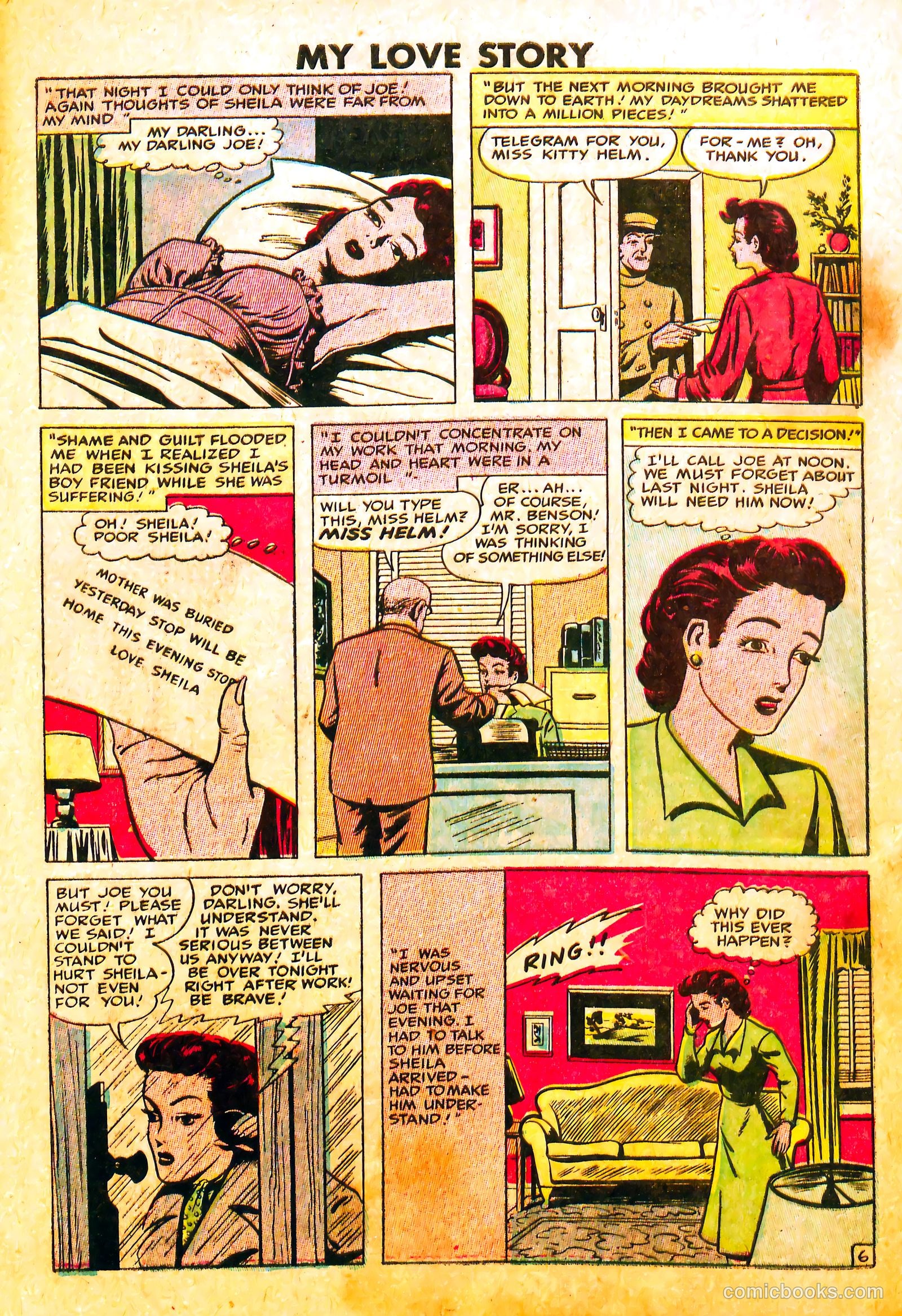 My Love Story #1 (1949) — page 28 of 36