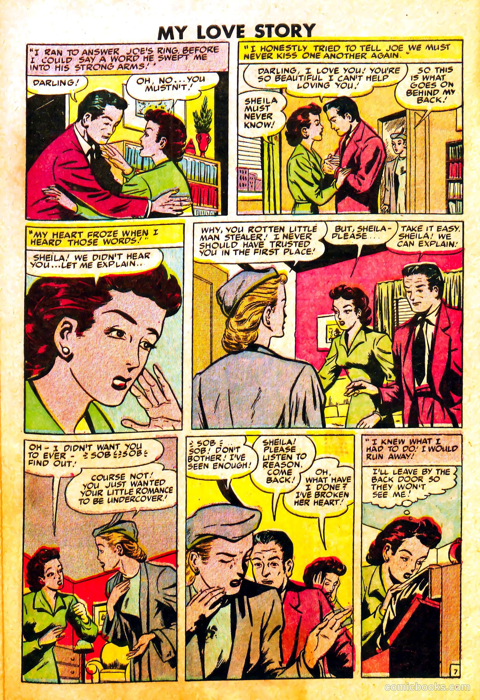My Love Story #1 (1949) — page 29 of 36