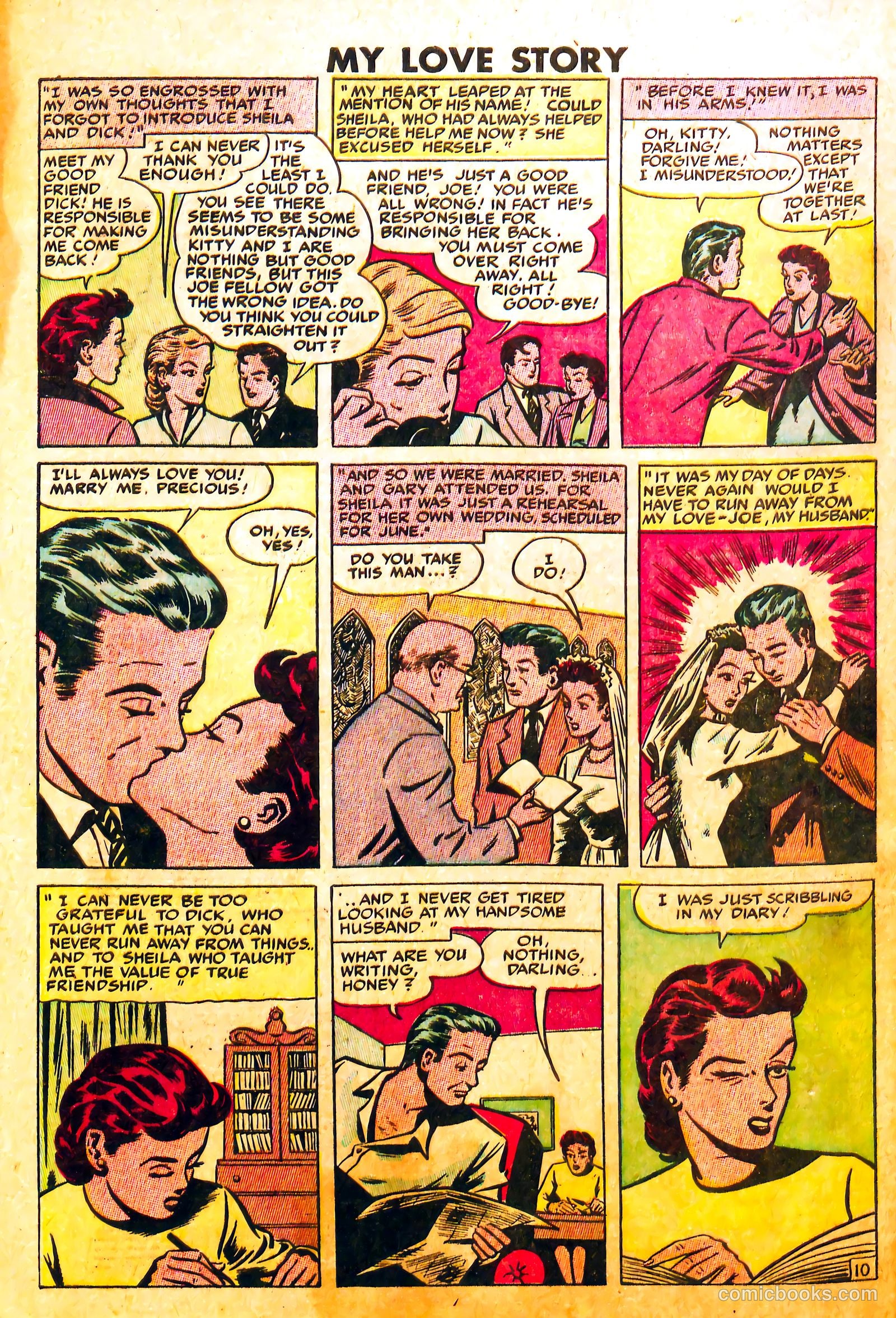 My Love Story #1 (1949) — page 32 of 36