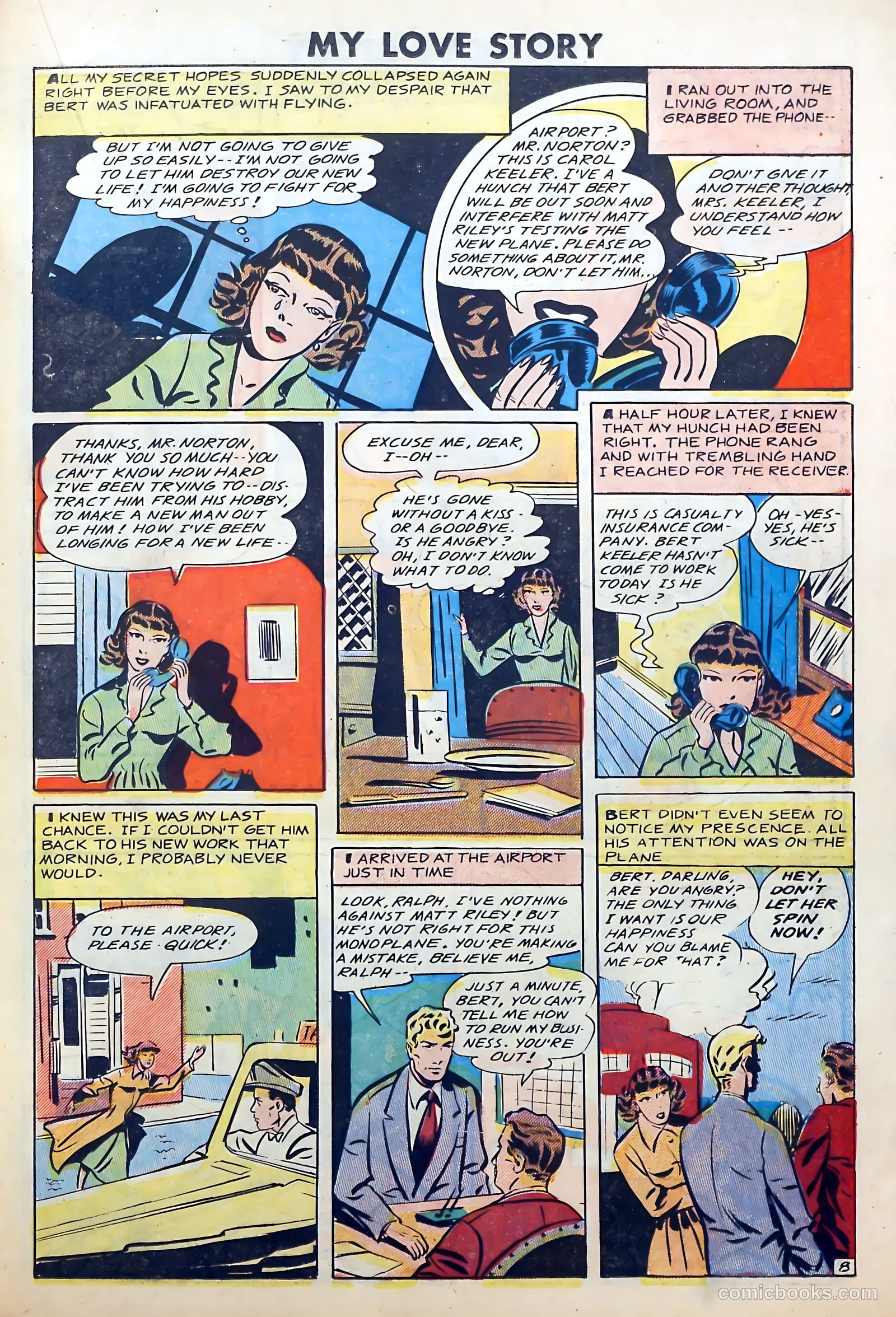 My Love Story #2 (1949) — page 19 of 36