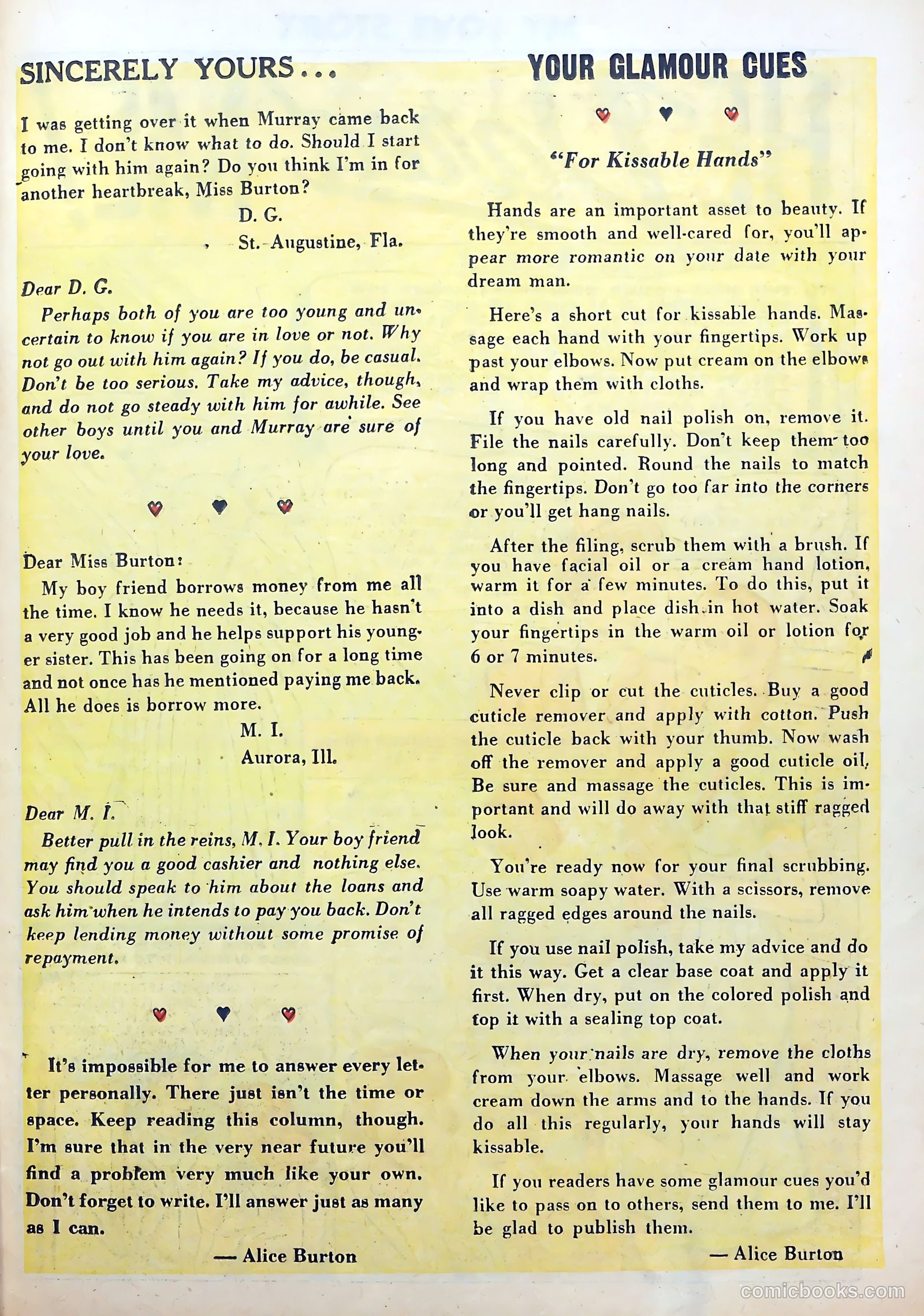 My Love Story #2 (1949) — page 23 of 36