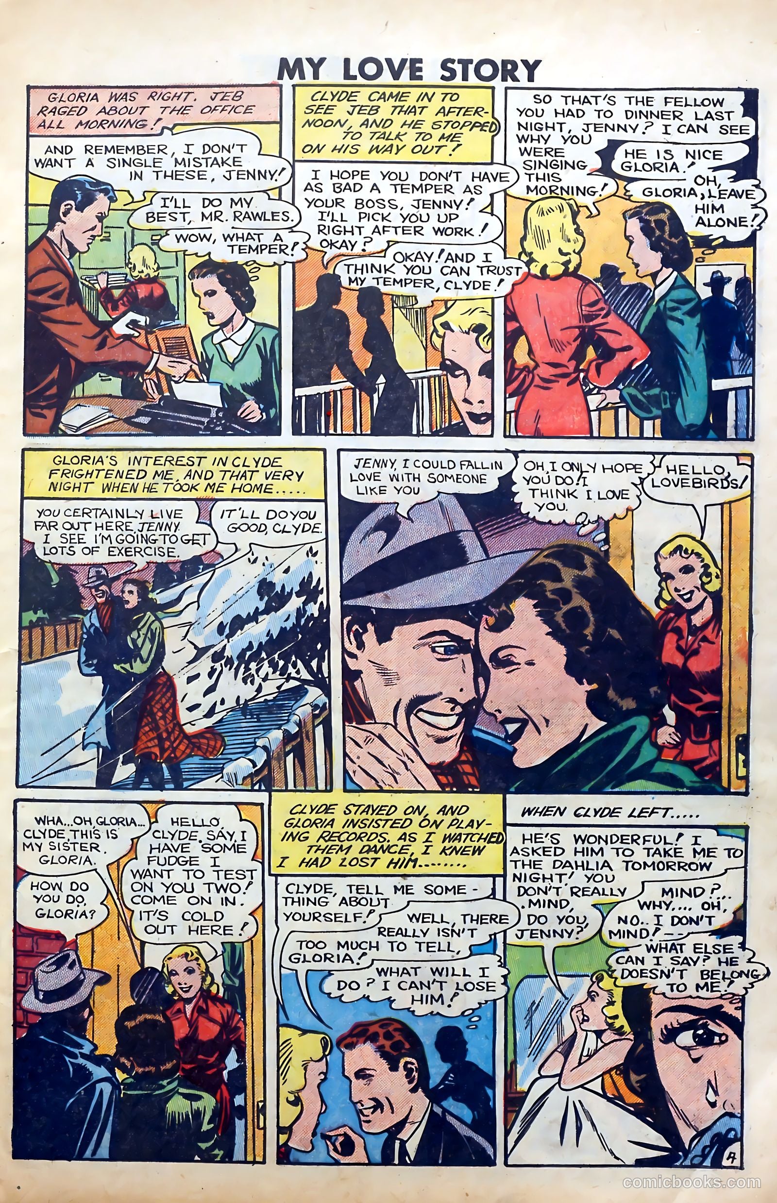 My Love Story #4 (1950) — page 5 of 36