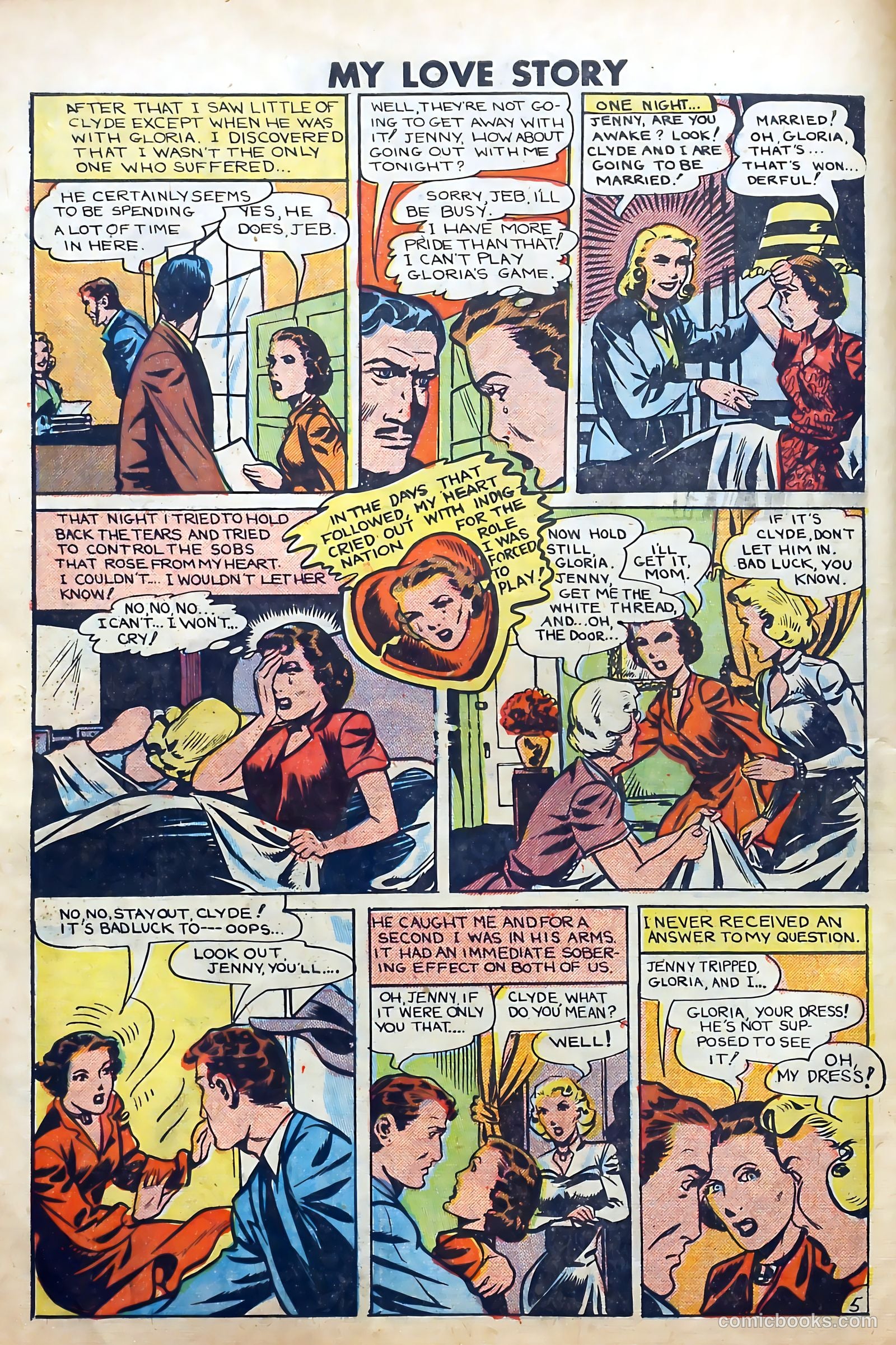 My Love Story #4 (1950) — page 6 of 36