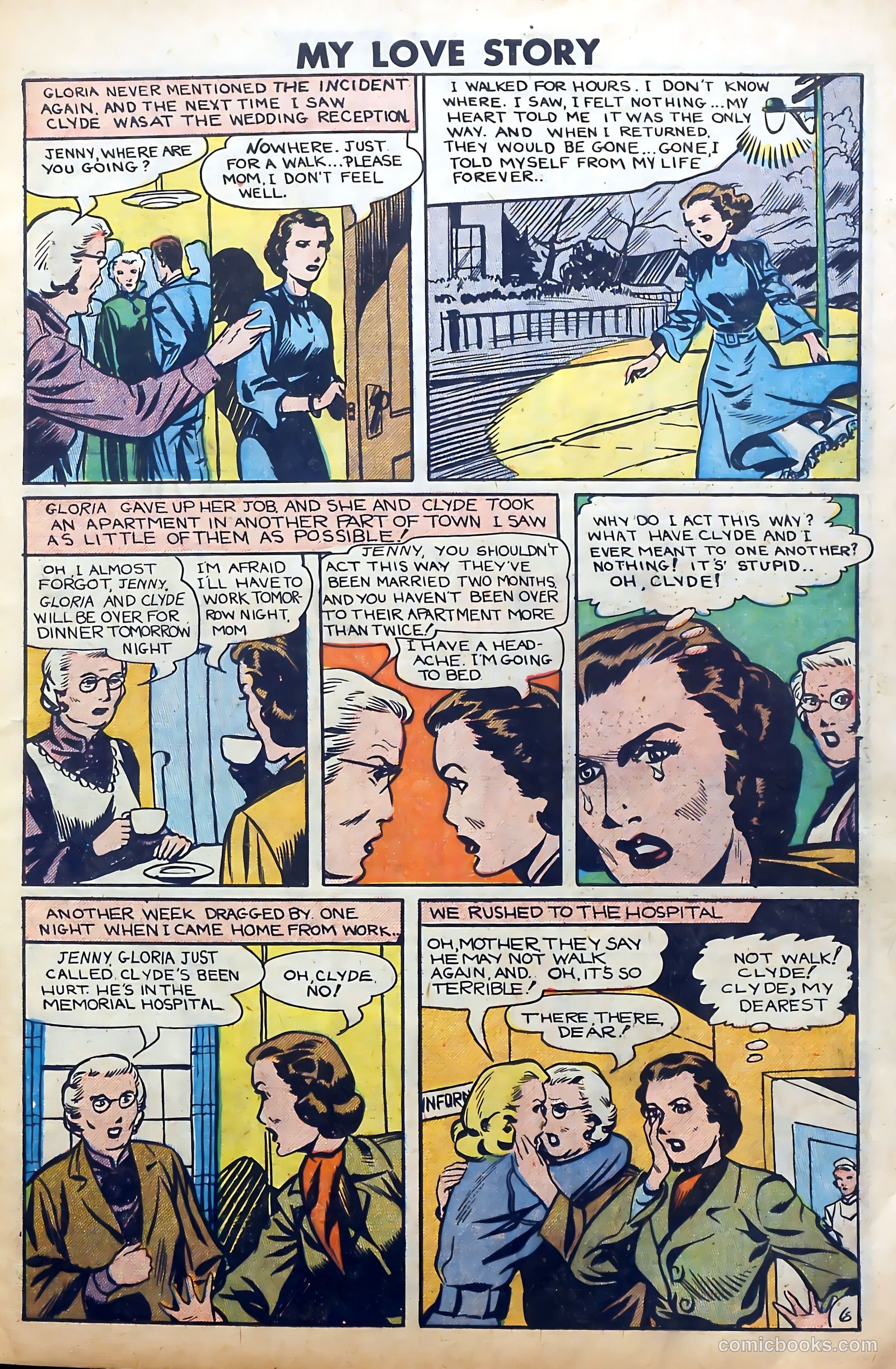 My Love Story #4 (1950) — page 7 of 36