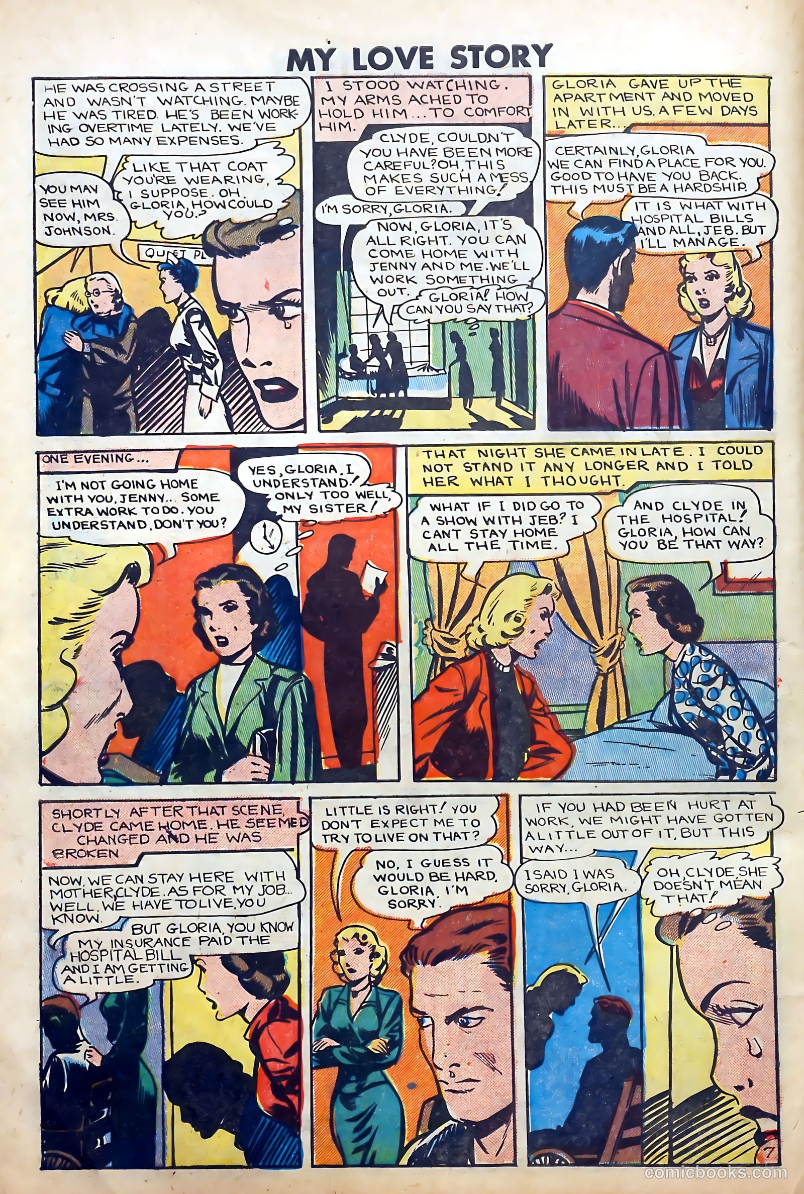 My Love Story #4 (1950) — page 8 of 36