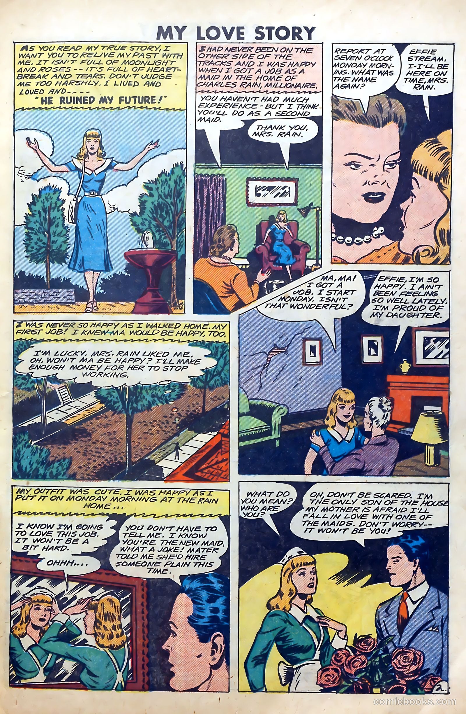 My Love Story #4 (1950) — page 13 of 36