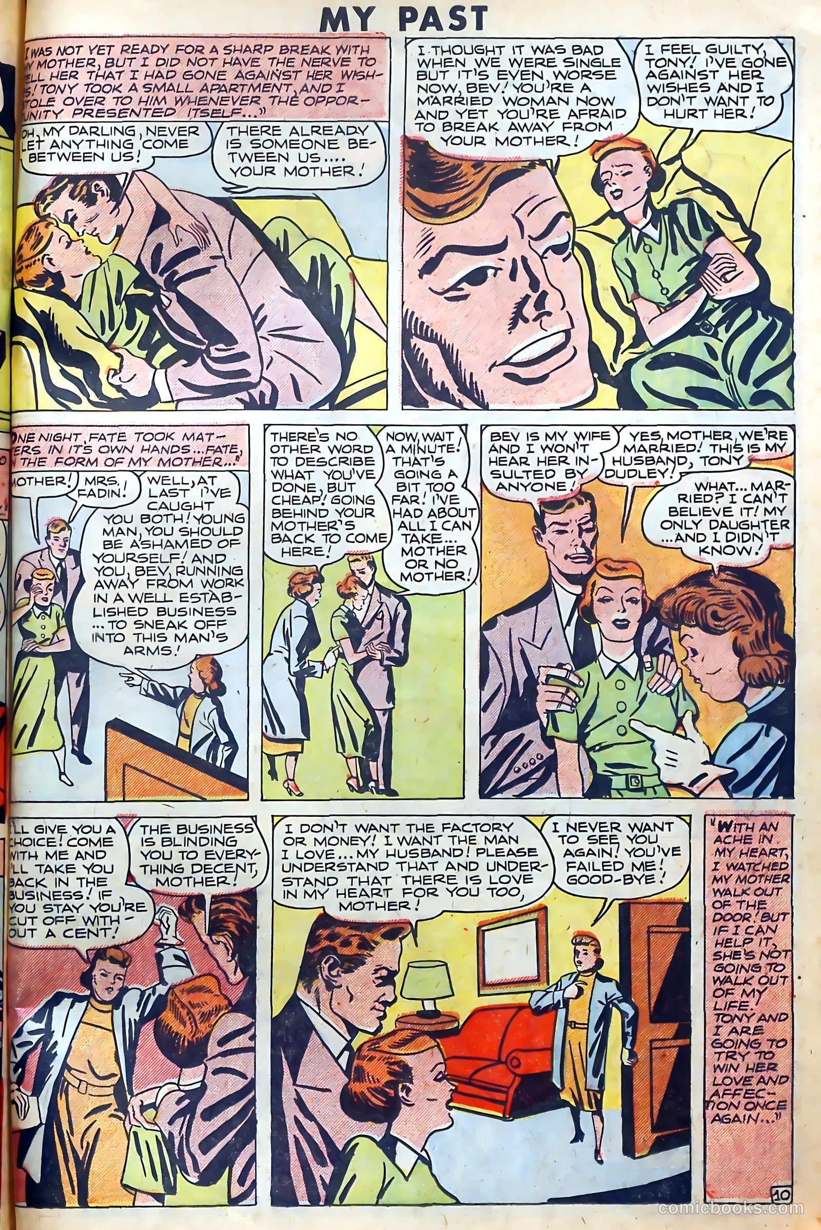 My Past #11 (1950) — page 10 of 34