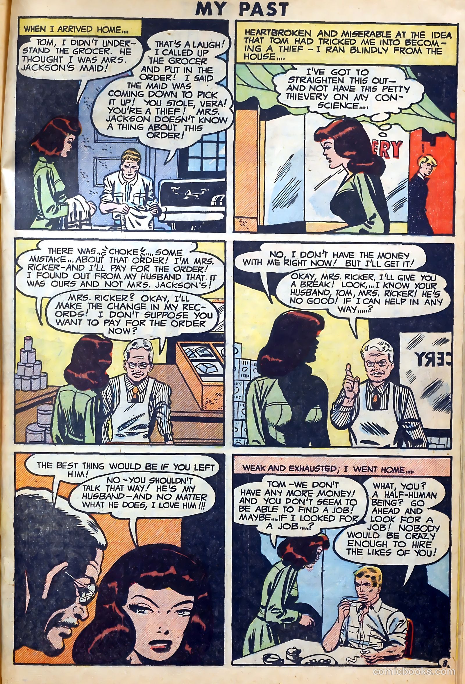 My Past #11 (1950) — page 18 of 34