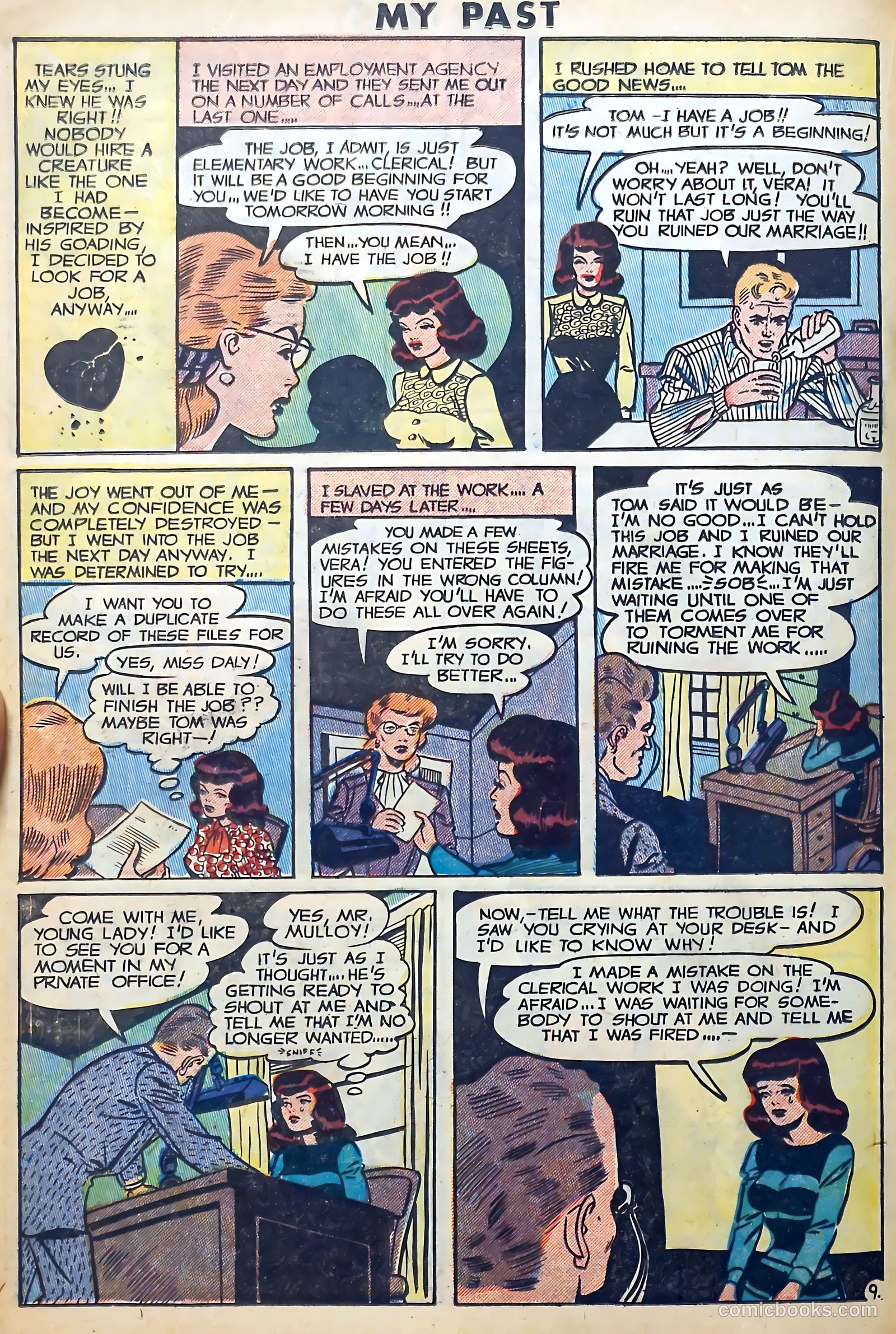 My Past #11 (1950) — page 19 of 34