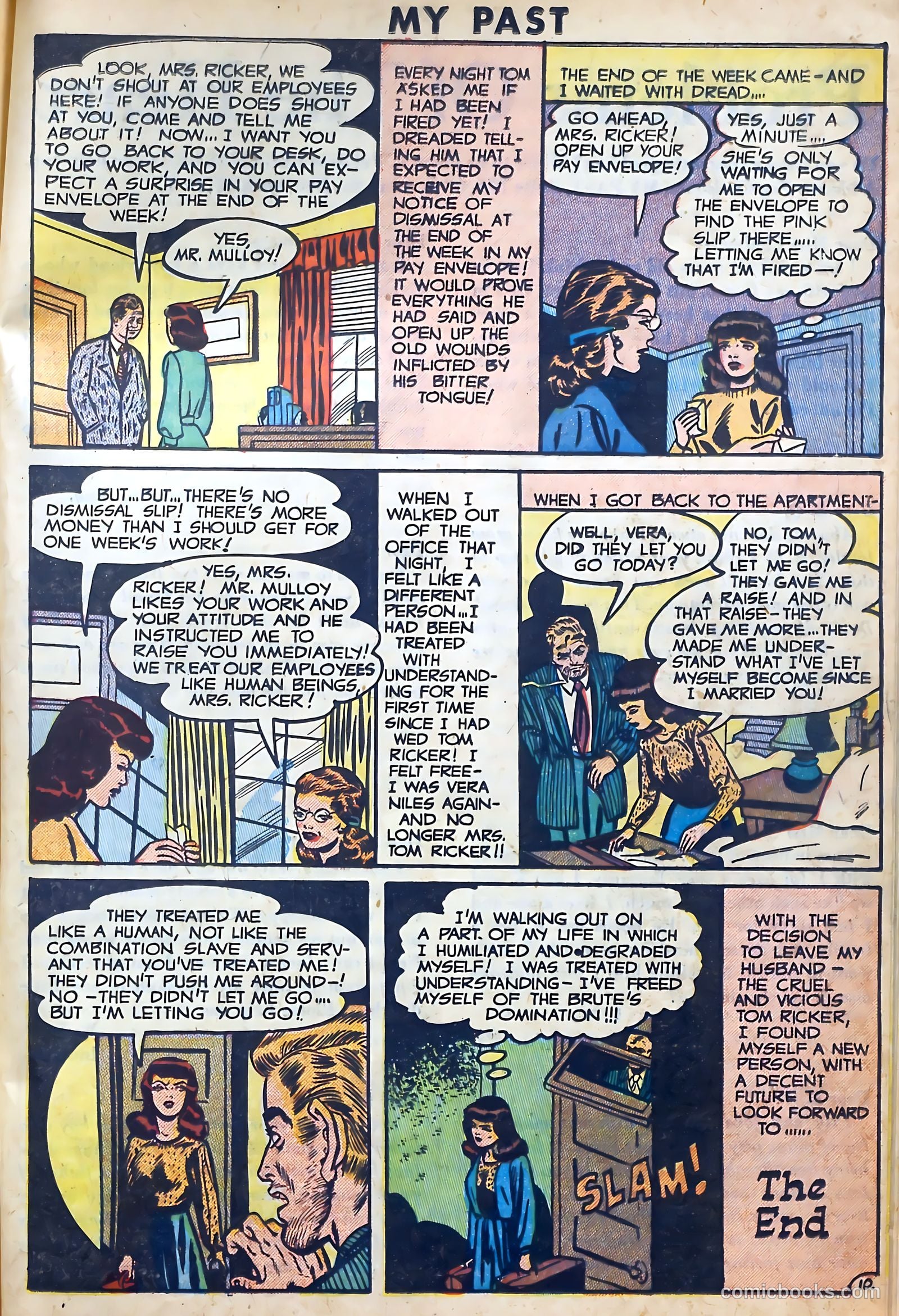 My Past #11 (1950) — page 20 of 34