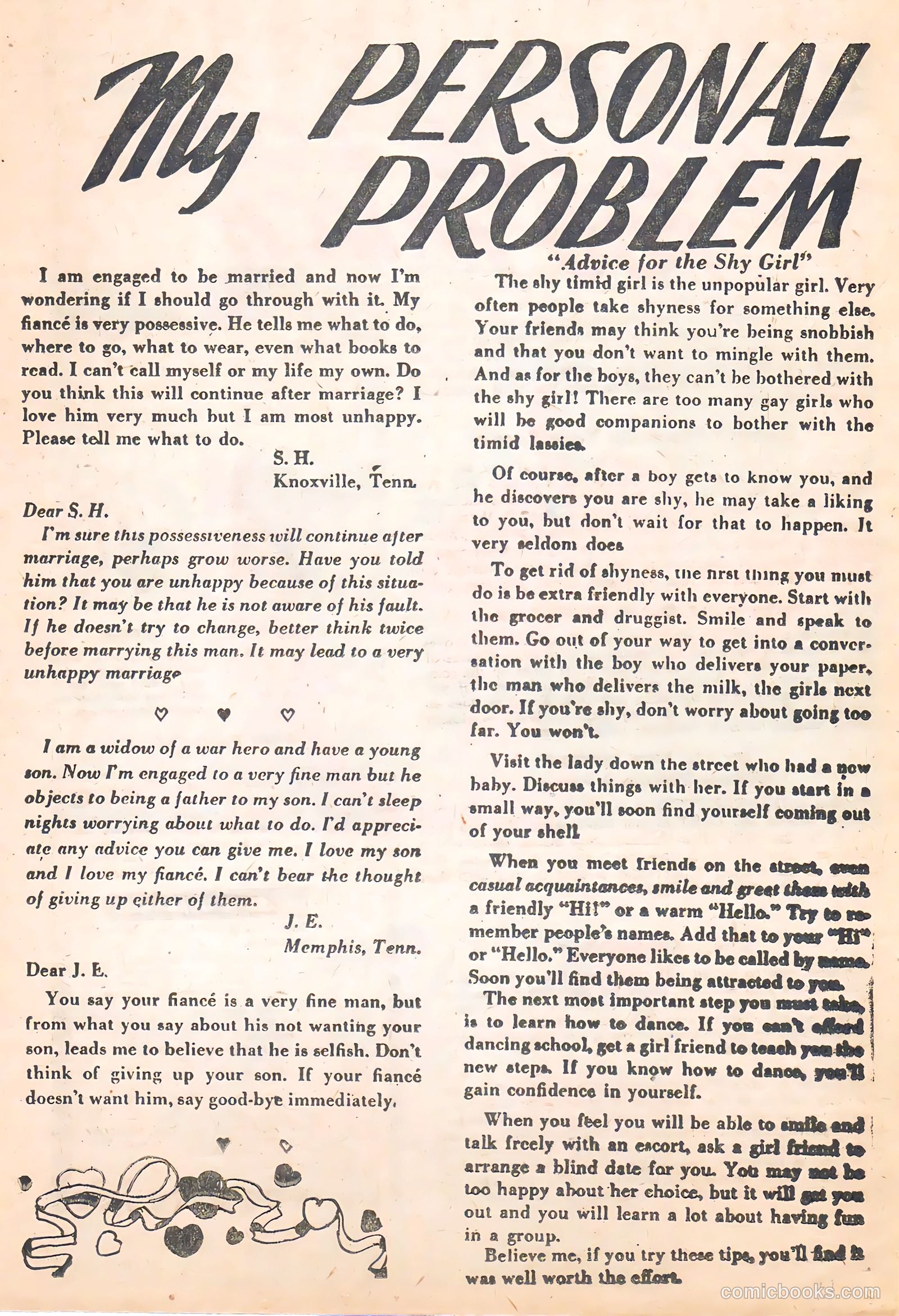 My Personal Problem #4 (1956) — page 11 of 36