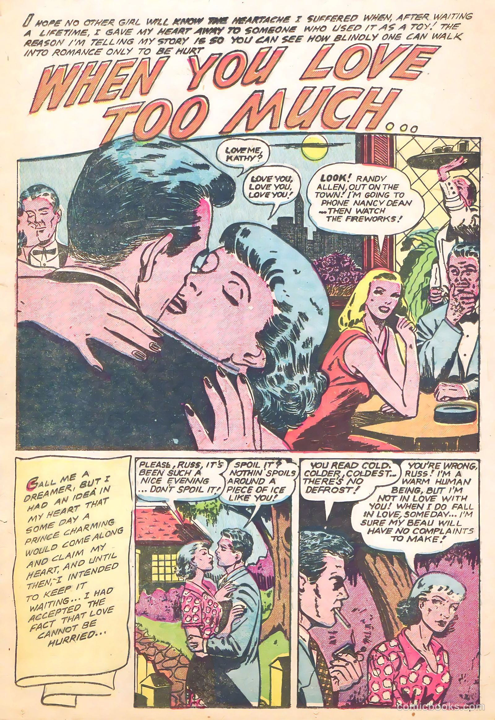 My Personal Problem #4 (1956) — page 12 of 36