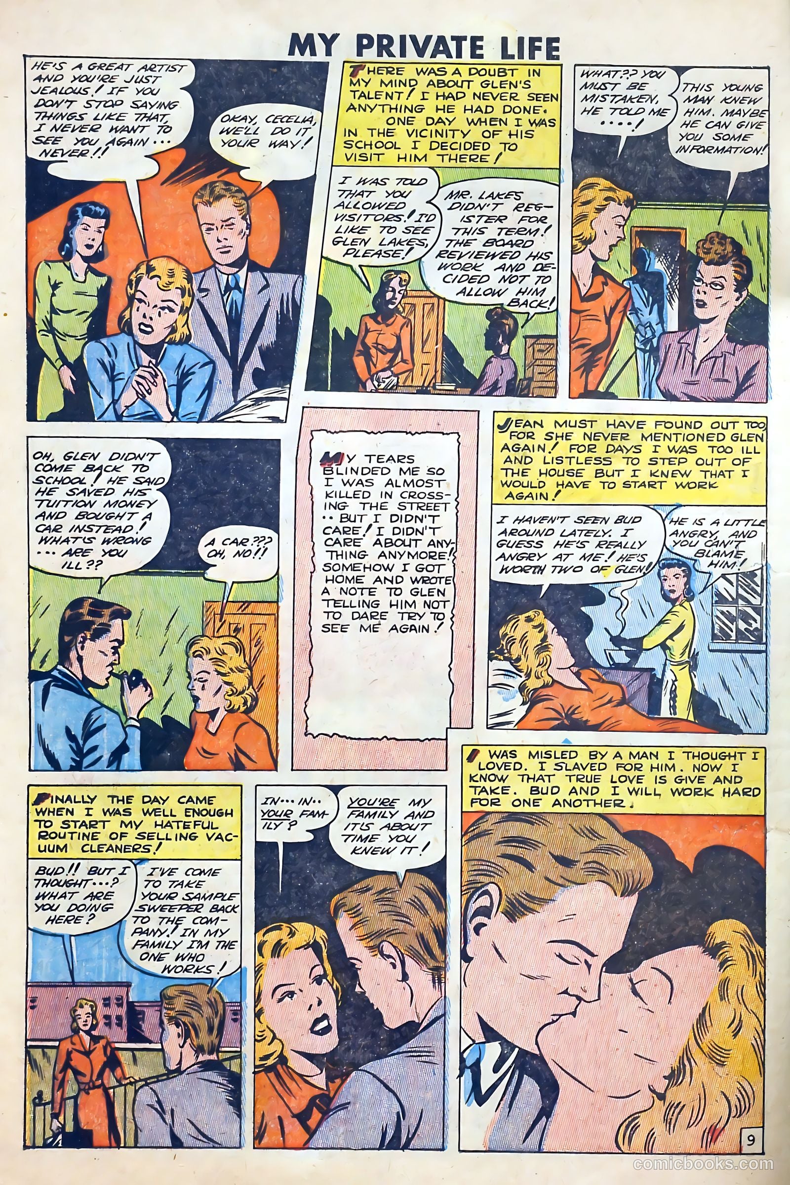 My Private Life #16 (1950) — page 10 of 37