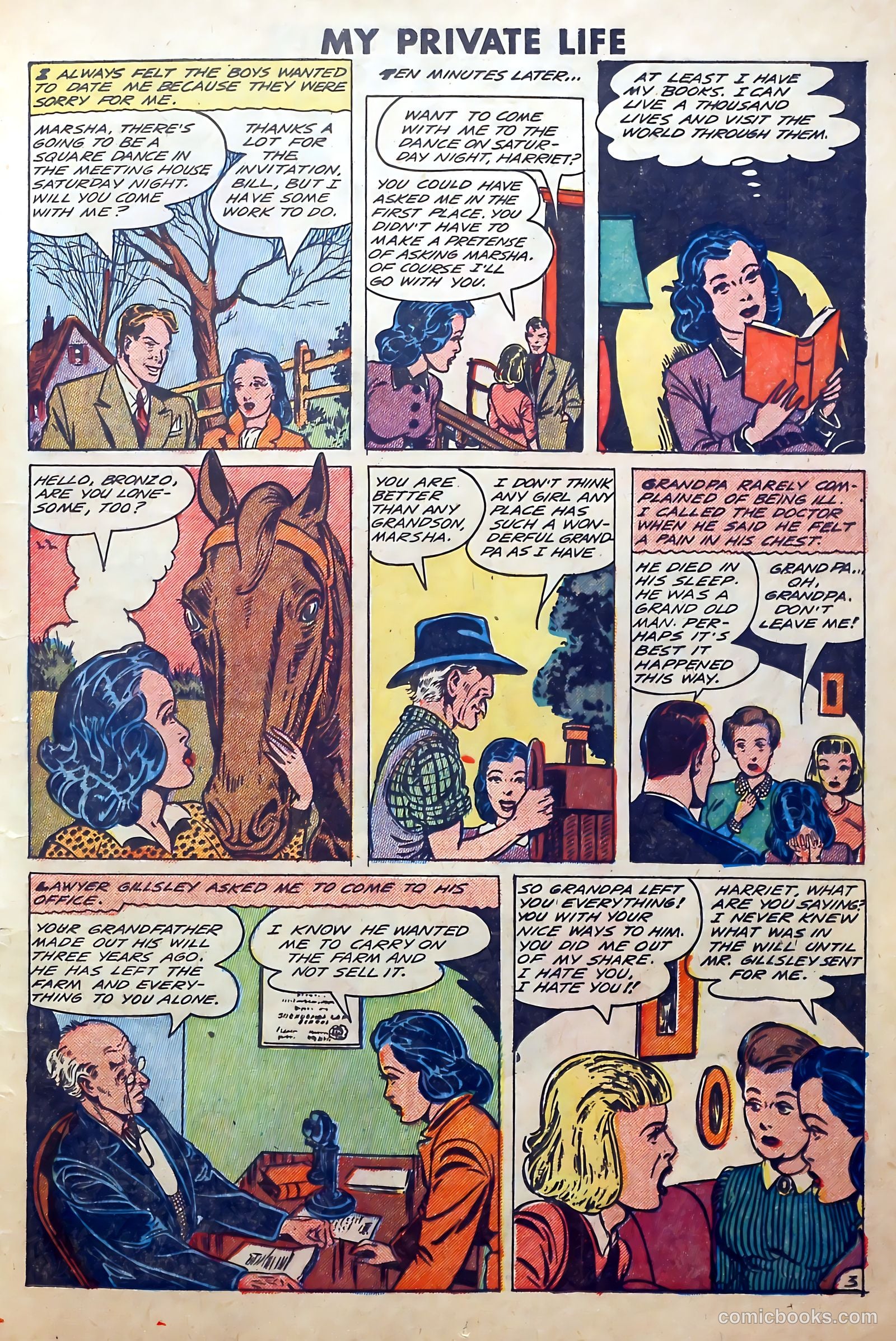 My Private Life #16 (1950) — page 13 of 37