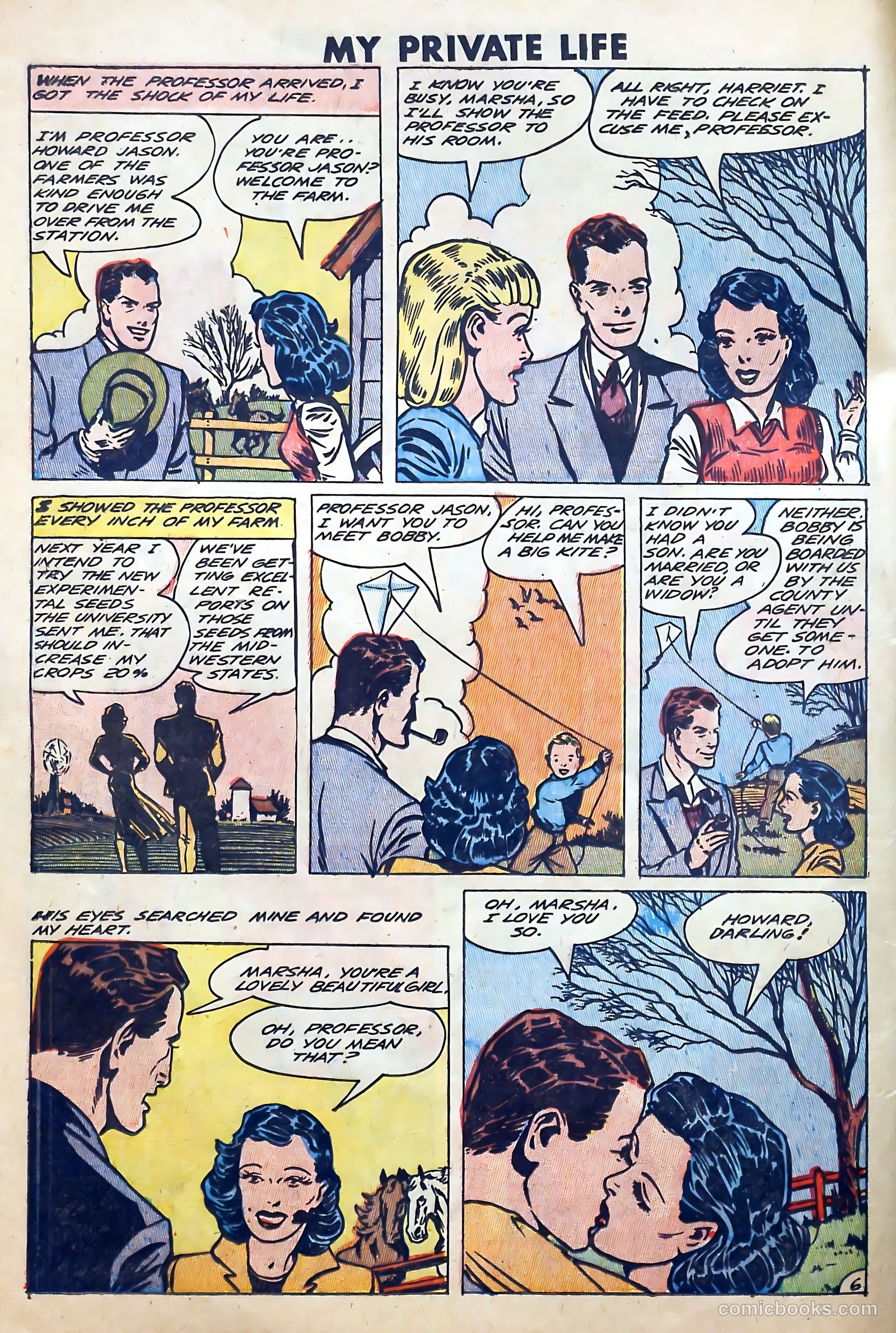 My Private Life #16 (1950) — page 16 of 37