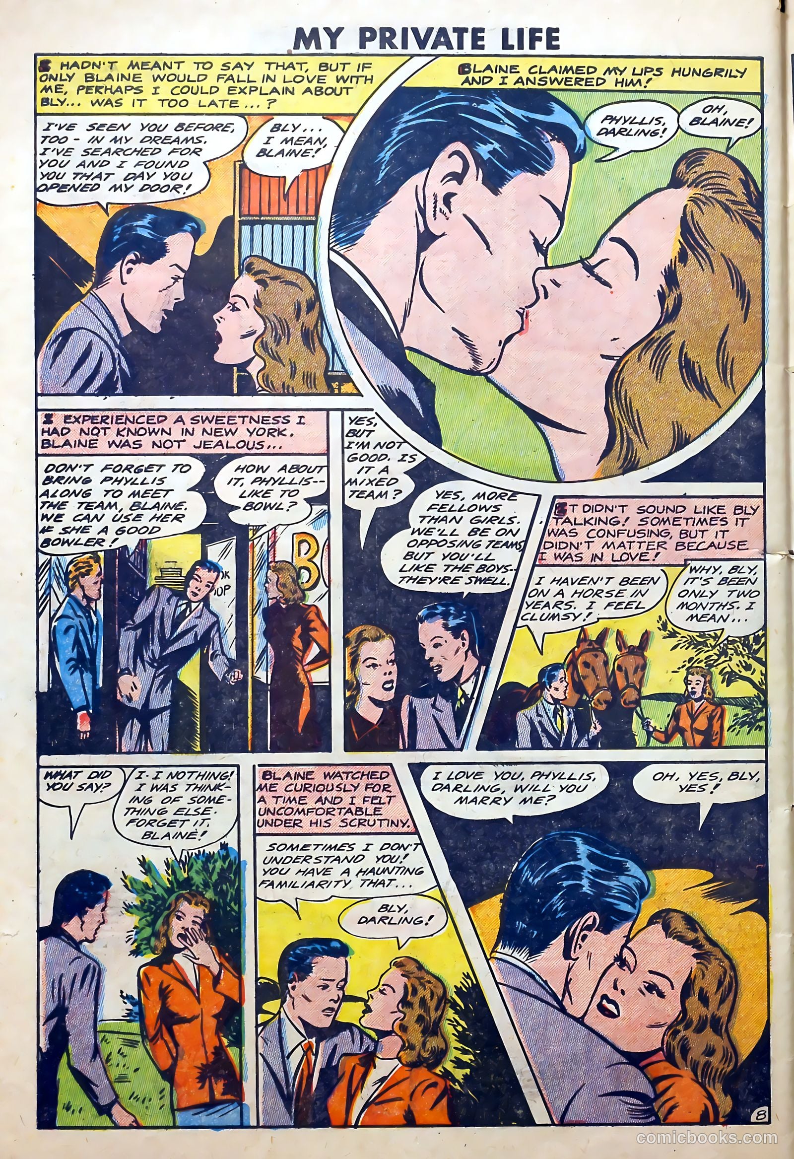 My Private Life #16 (1950) — page 30 of 37