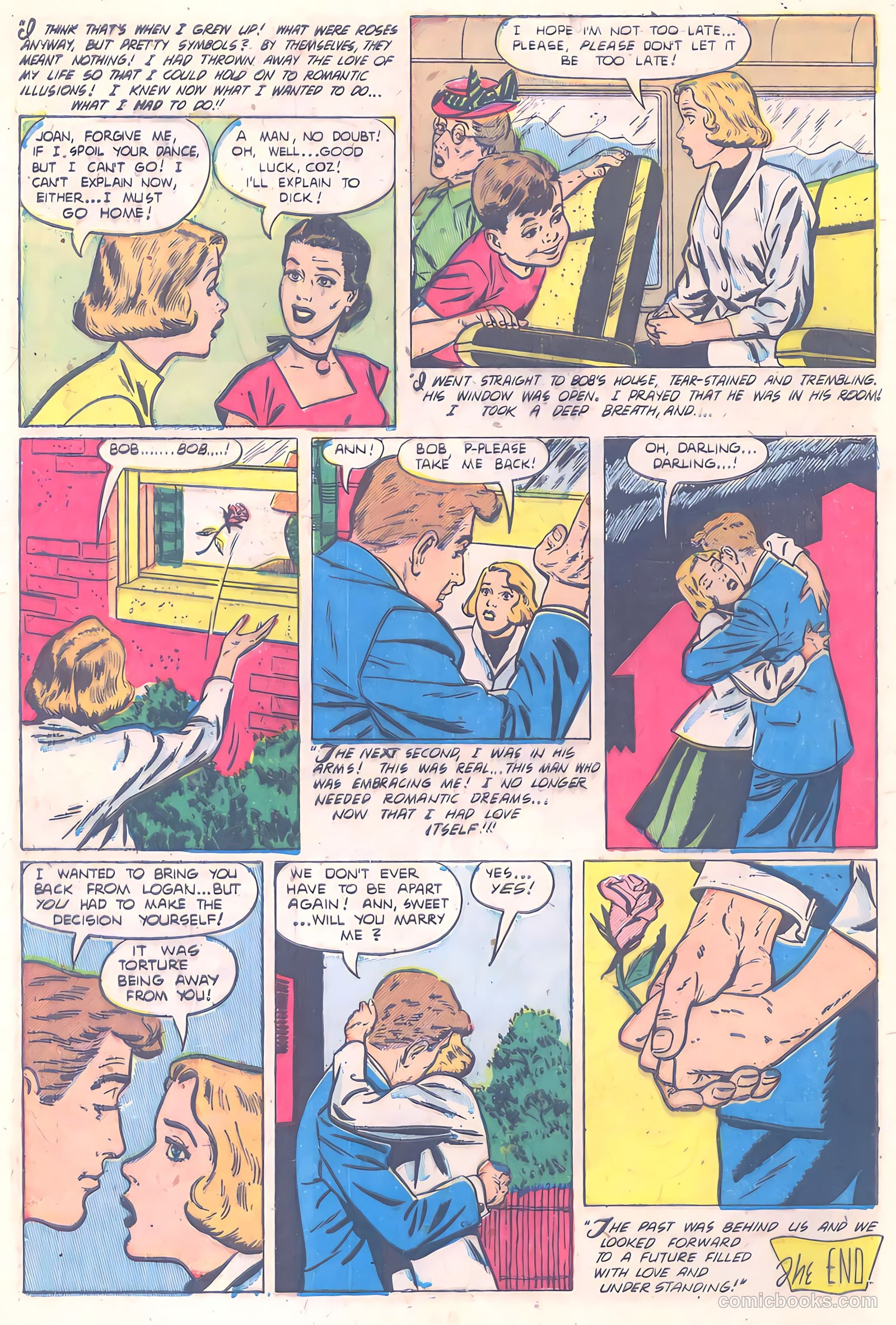My Real Love #5 (1952) — page 8 of 36