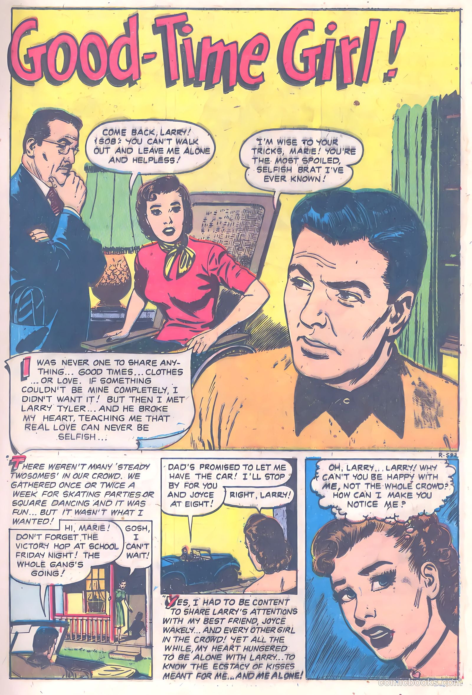 My Real Love #5 (1952) — page 13 of 36
