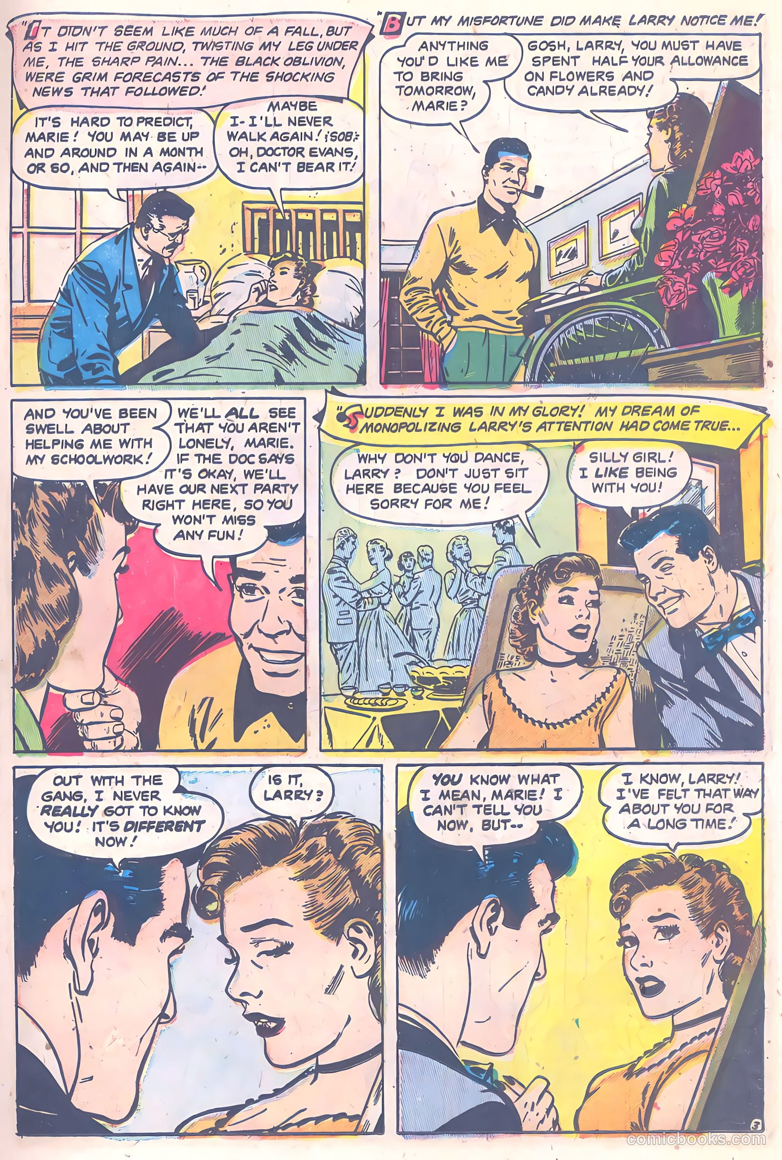 My Real Love #5 (1952) — page 15 of 36