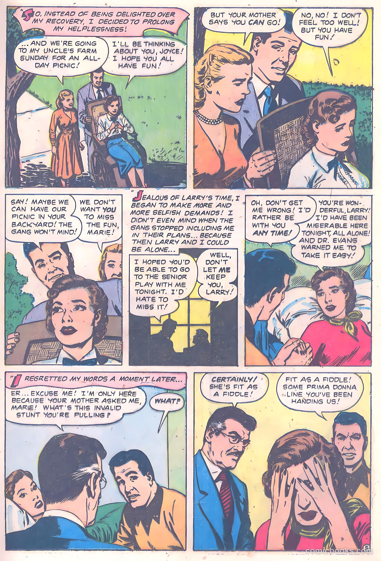My Real Love #5 (1952) — page 17 of 36