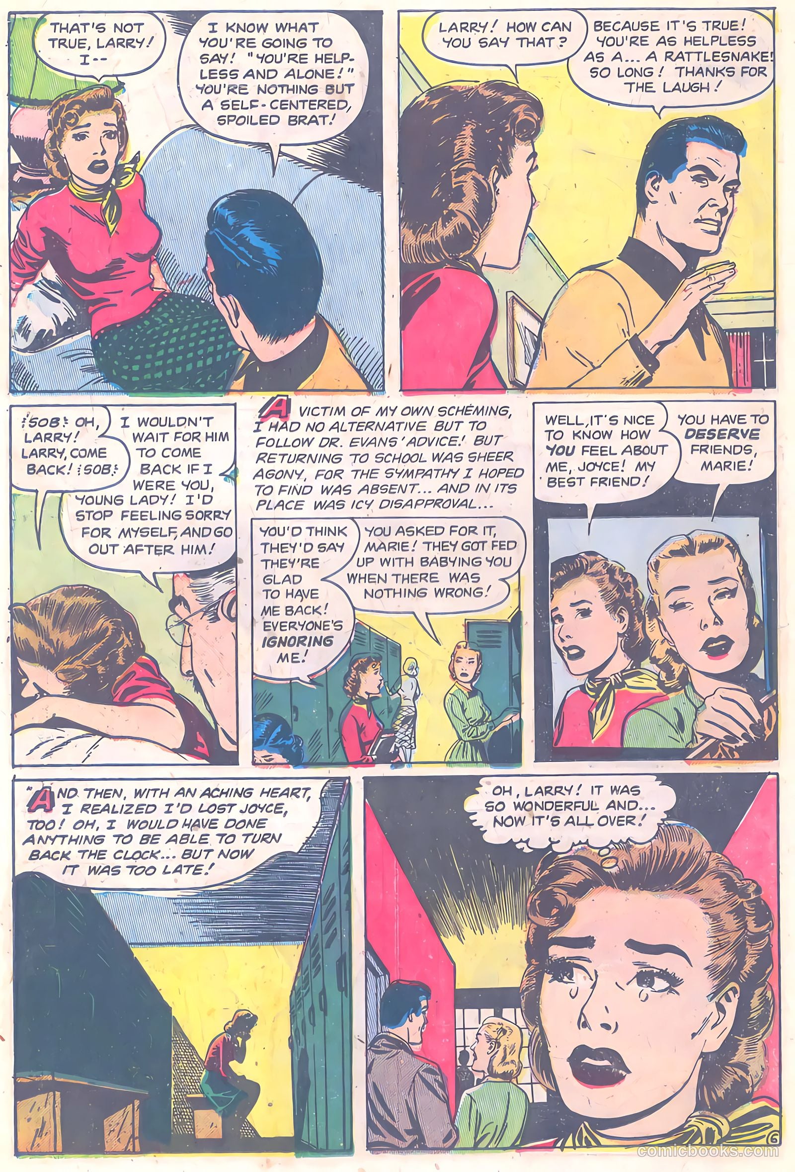 My Real Love #5 (1952) — page 18 of 36
