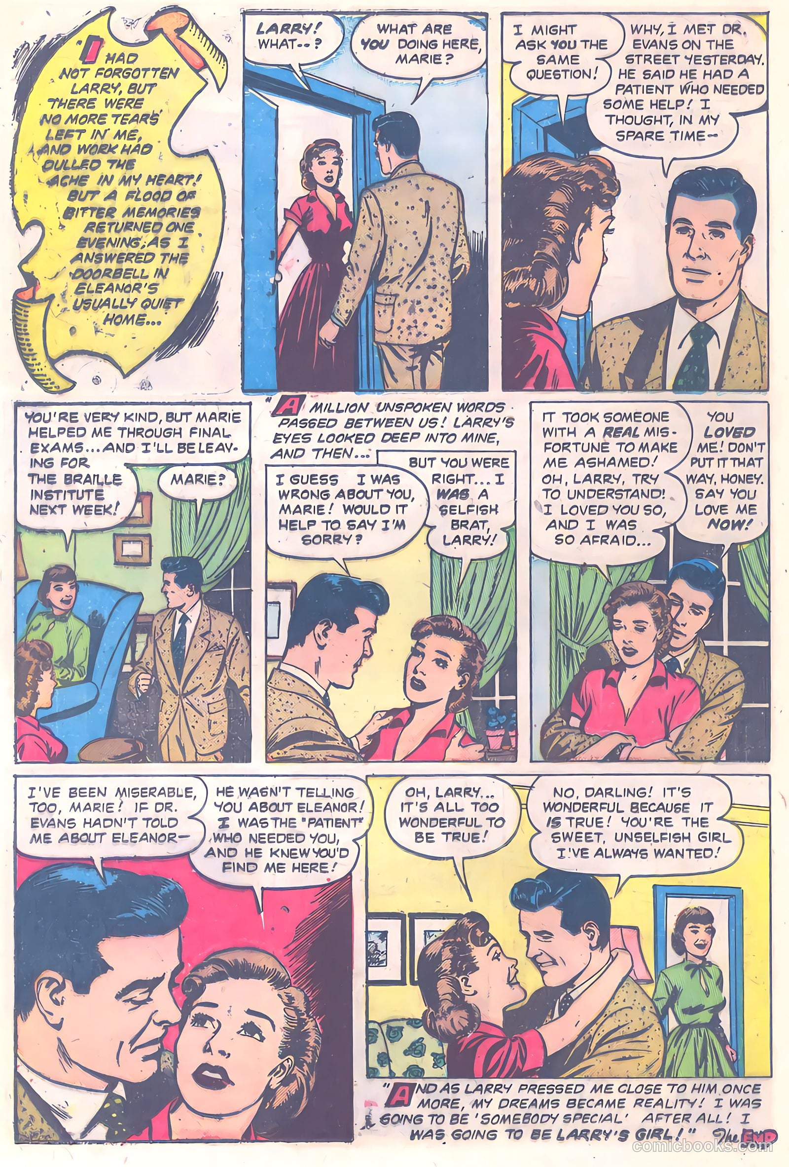 My Real Love #5 (1952) — page 20 of 36