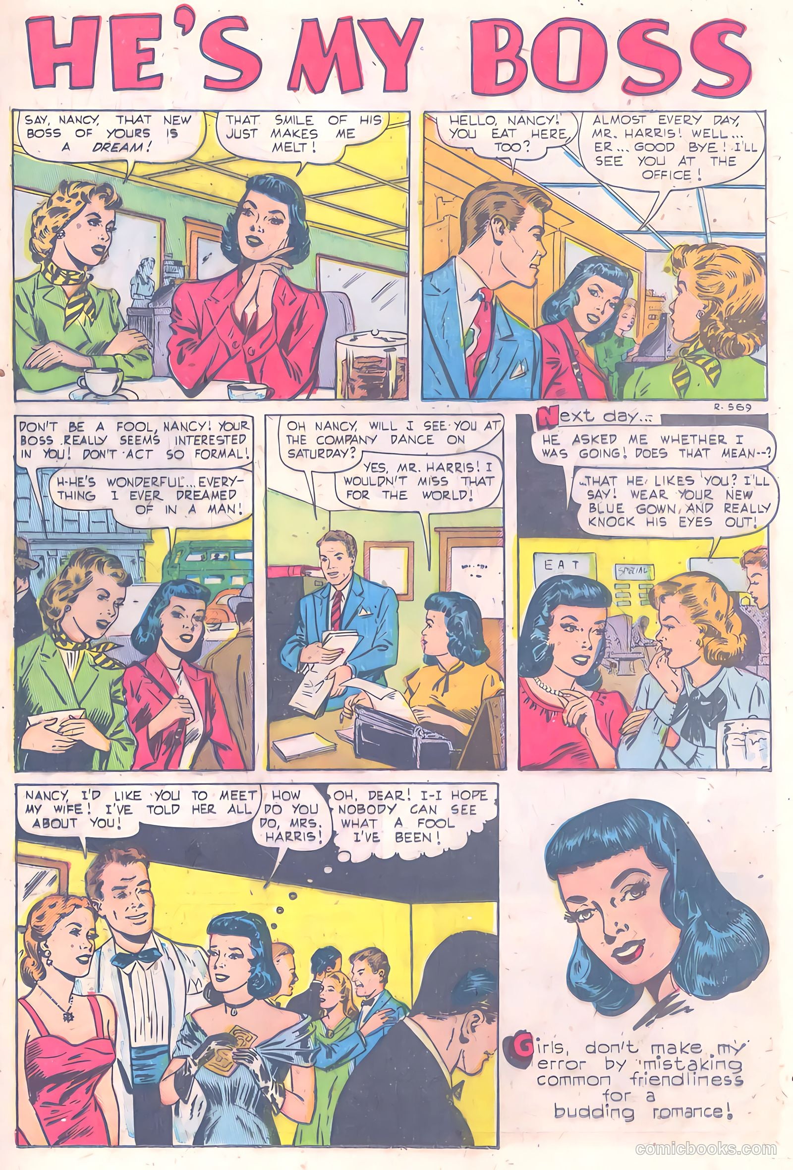 My Real Love #5 (1952) — page 21 of 36