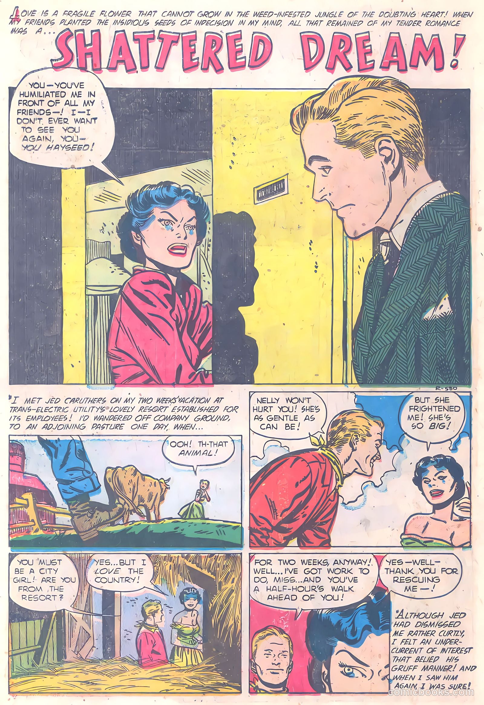 My Real Love #5 (1952) — page 22 of 36
