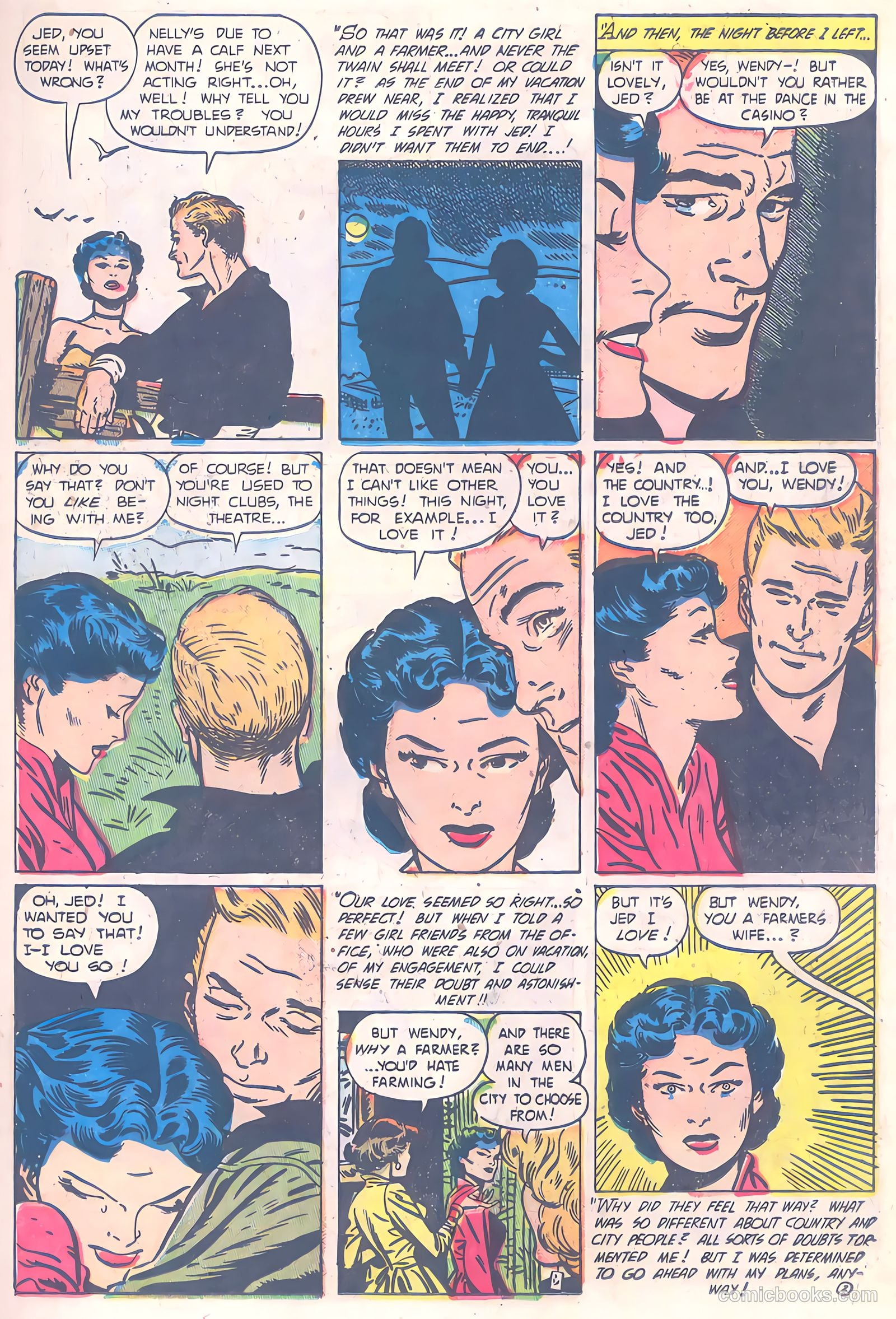 My Real Love #5 (1952) — page 23 of 36